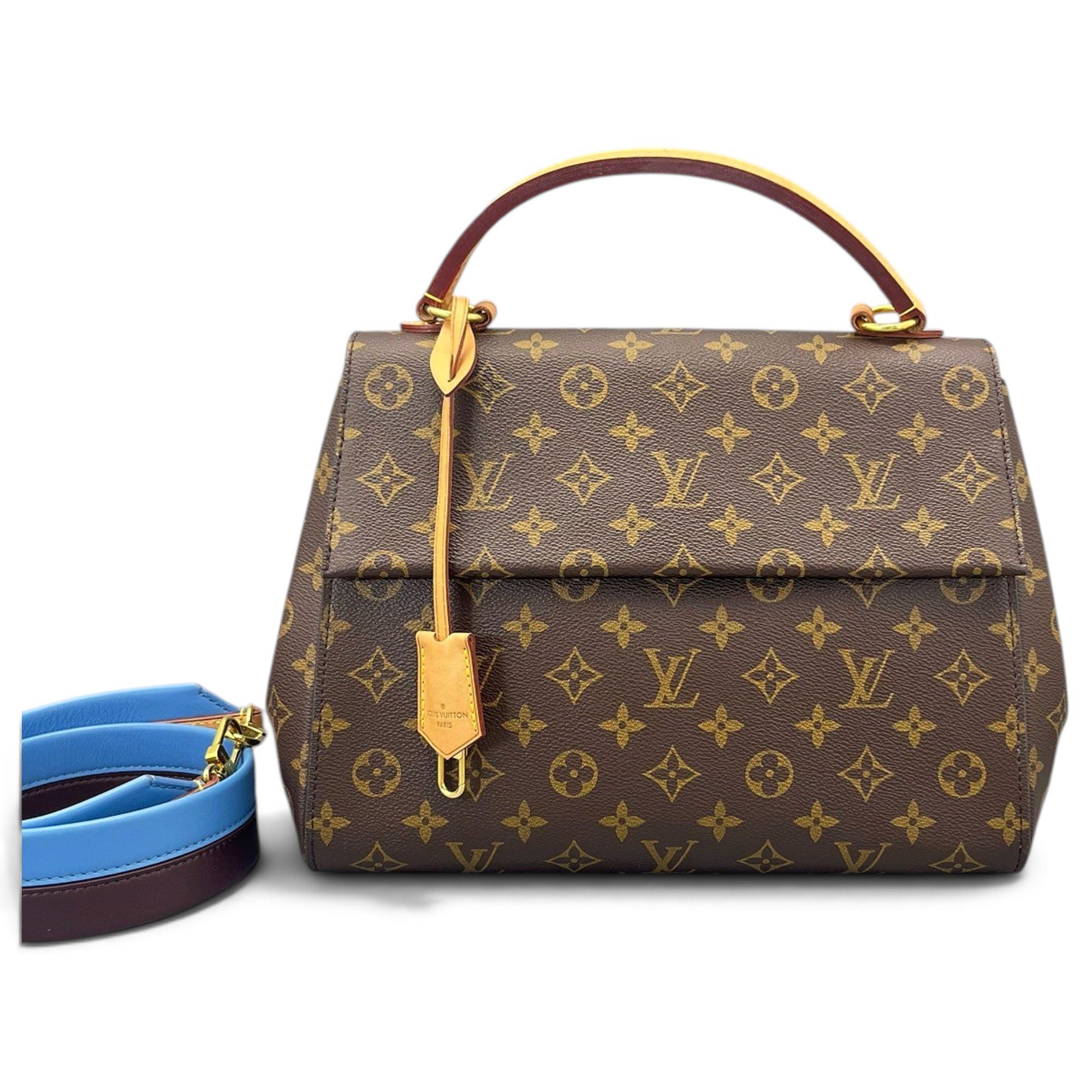 Cluny leather handbag