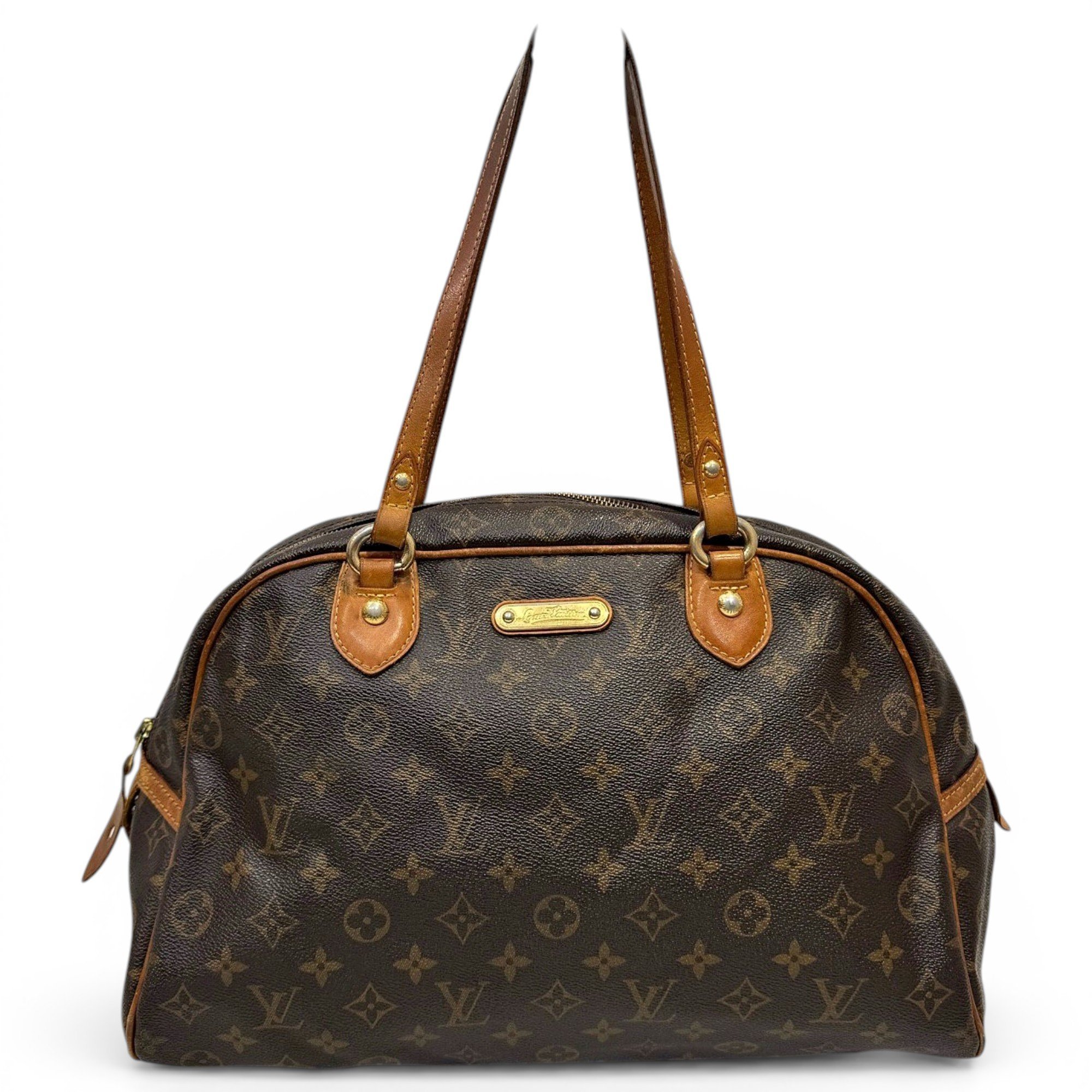 Montorgueil leather handbag