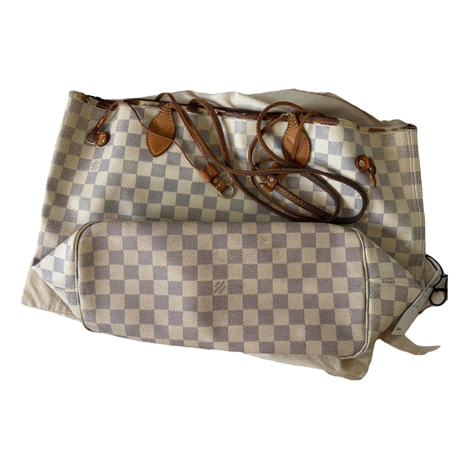 Neverfull leather tote
