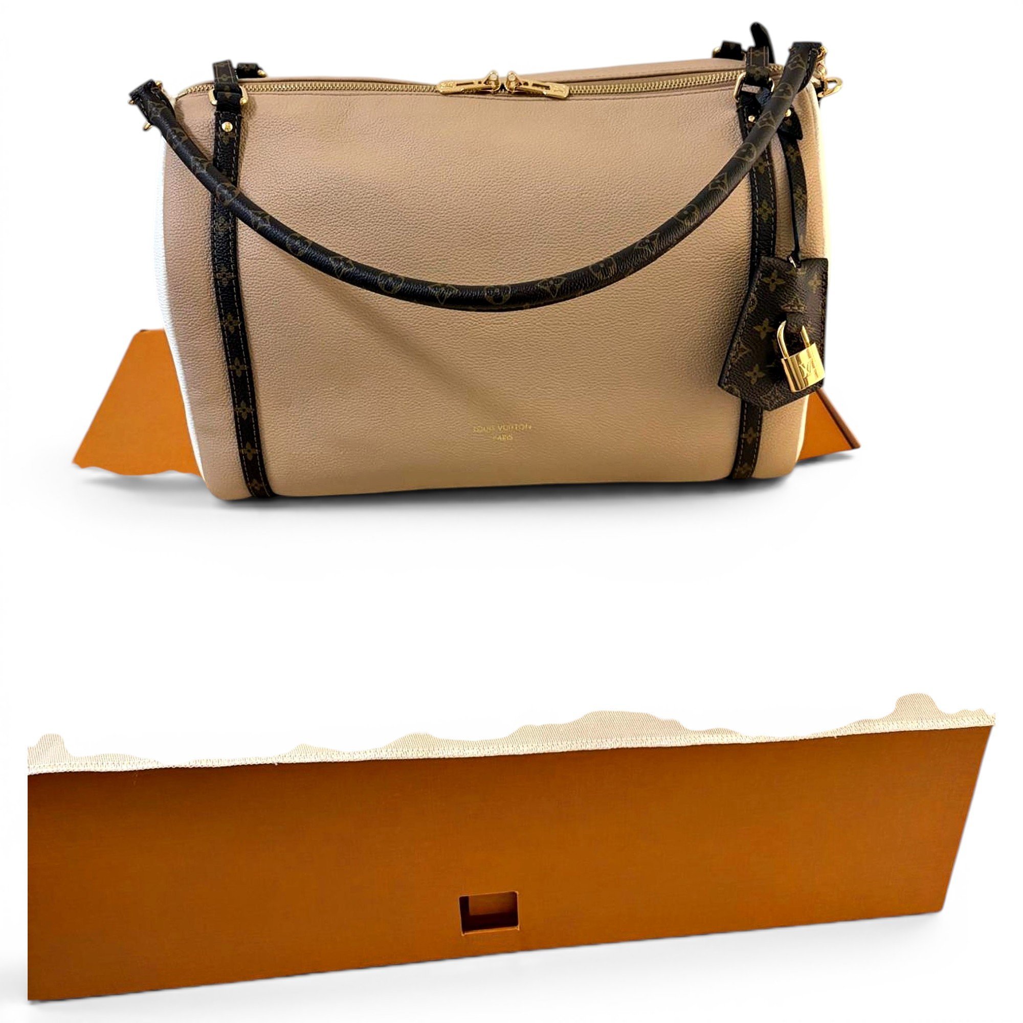 Leather handbag