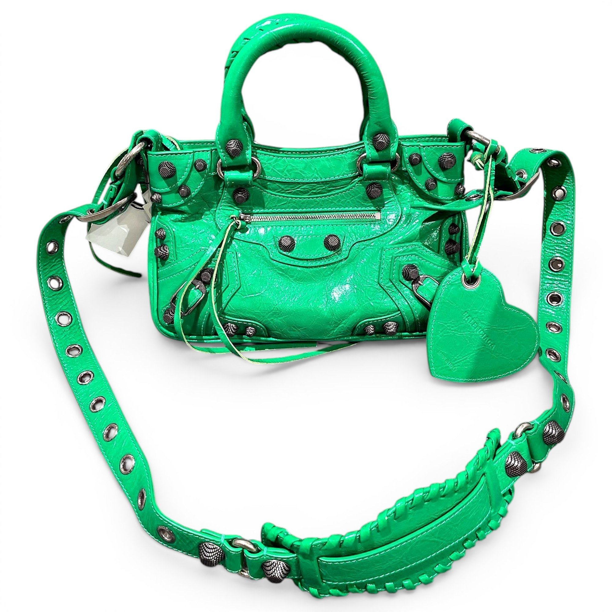 Le Cagole leather handbag