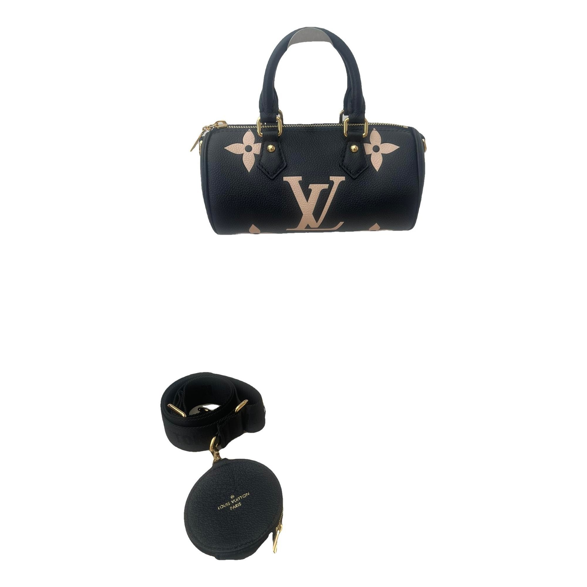 Papillon BB leather crossbody bag