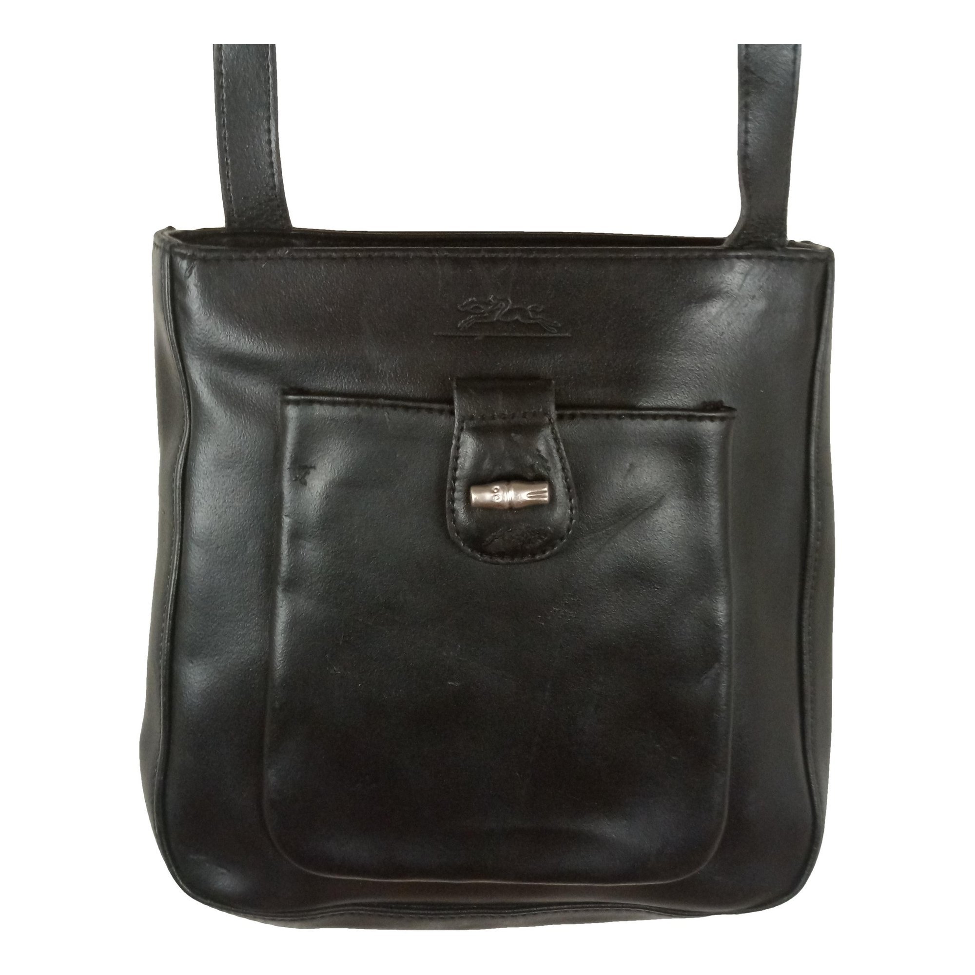 Roseau leather crossbody bag