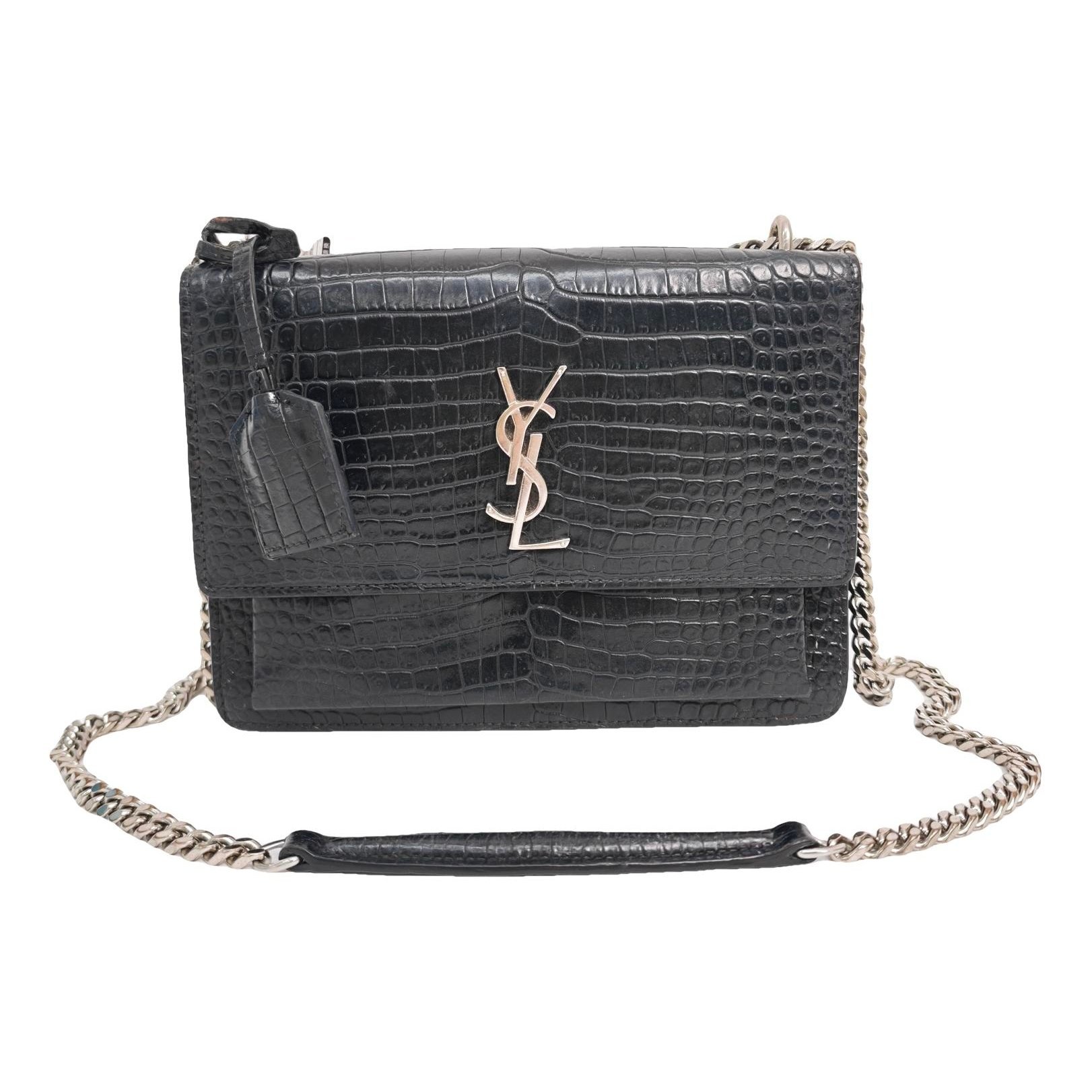 Sunset leather handbag