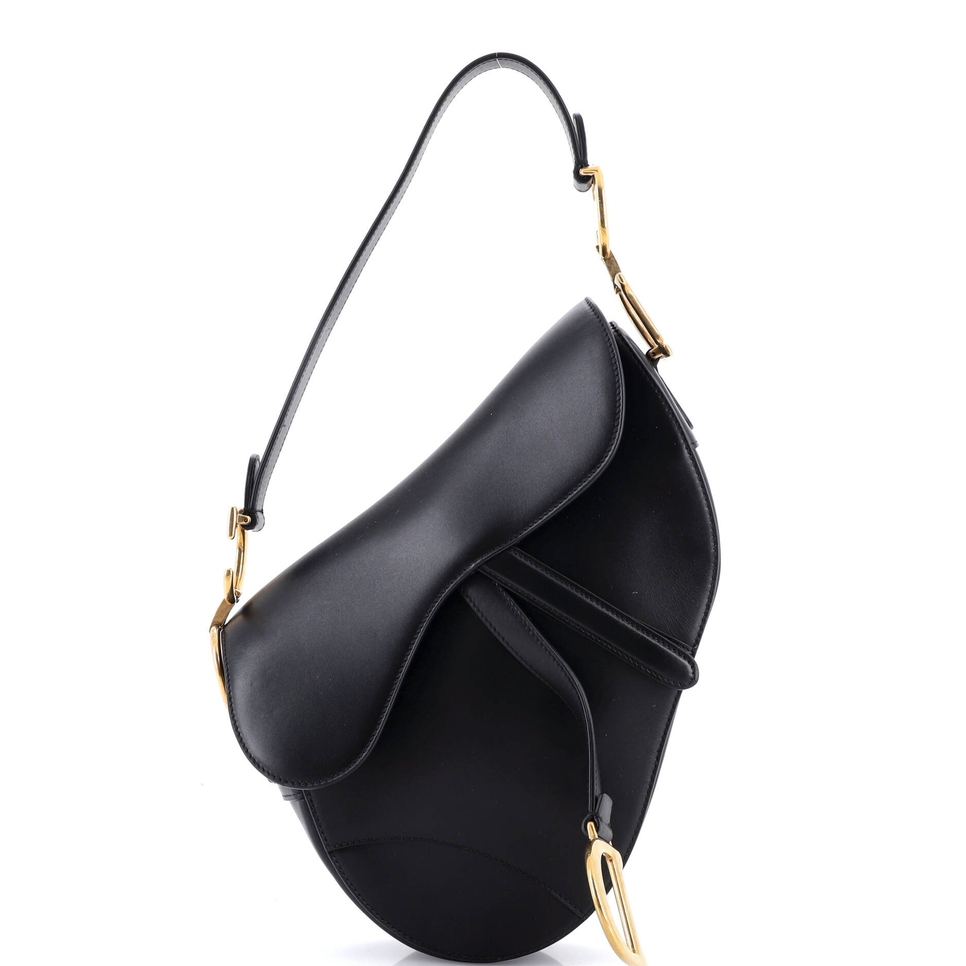 Dior Saddle Handbag Leather Medium