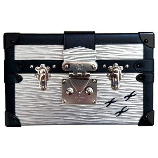 Petite Malle leather handbag