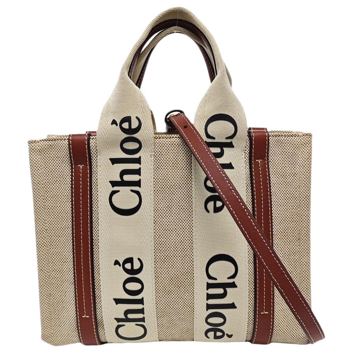 Woody cloth handbag