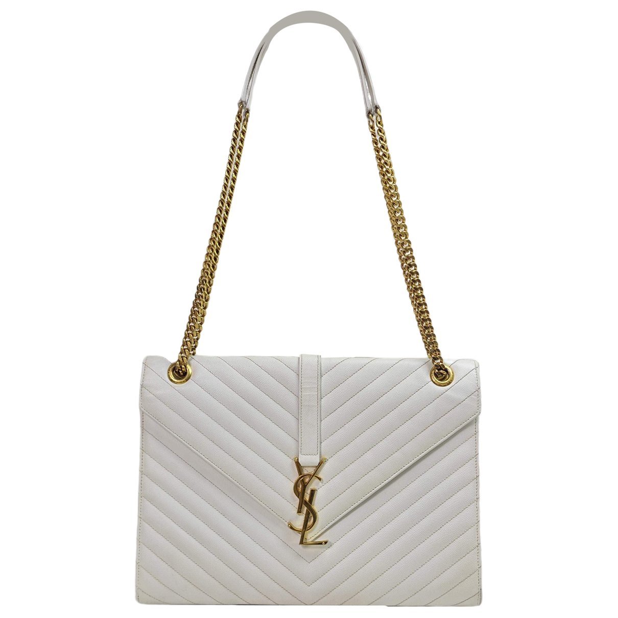 Satchel Monogramme leather handbag