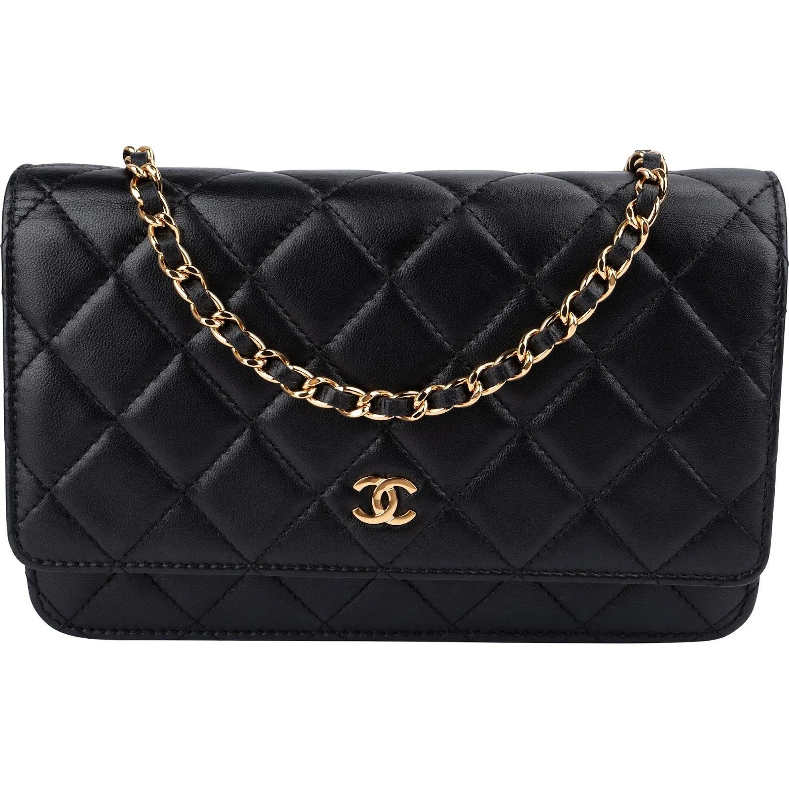 Wallet On Chain Timeless/Classique leather crossbody bag