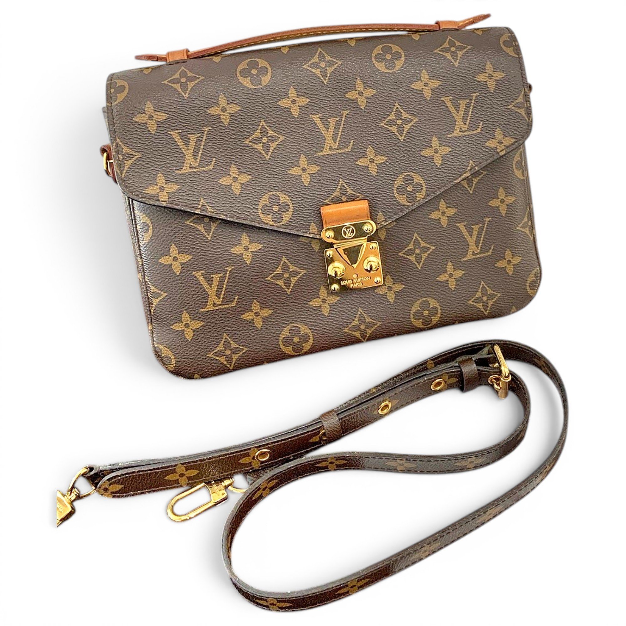 Metis leather handbag