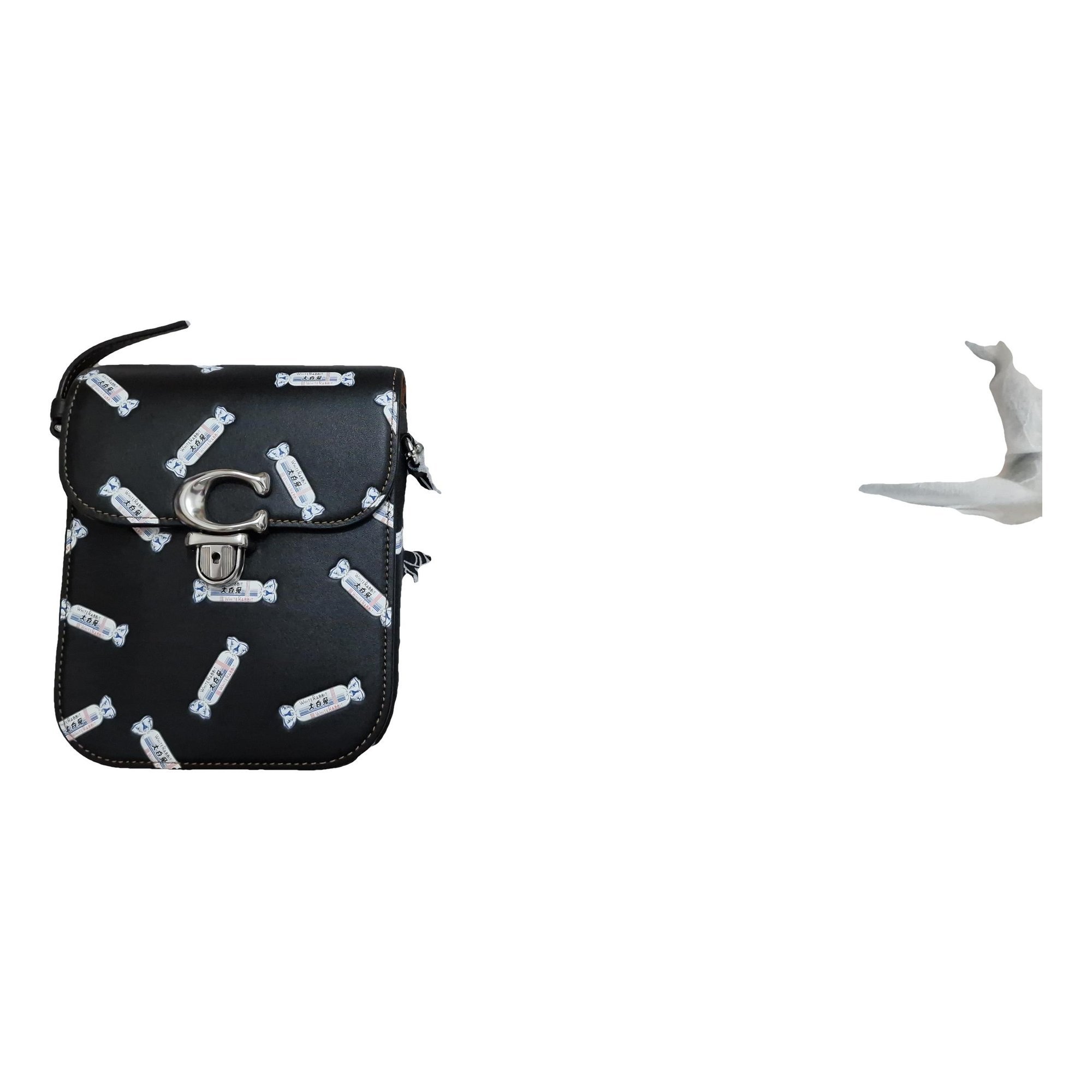 Leather crossbody bag