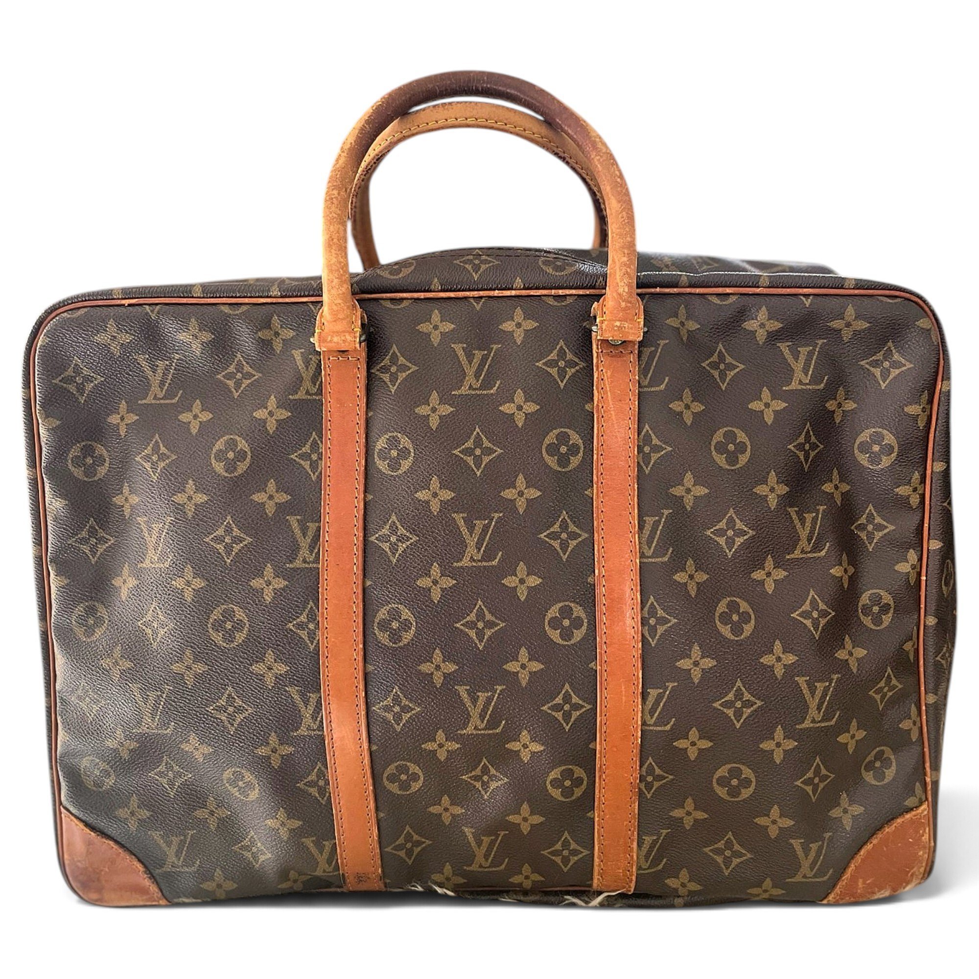 Garment leather 48h bag