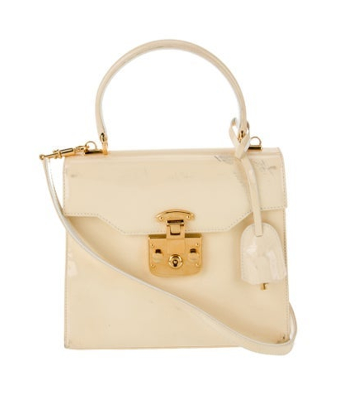 Gucci Patent Leather Kelly Lady Lock
