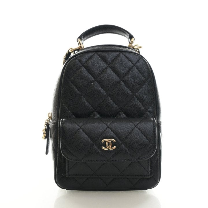 Chanel Mini Caviar Classic Backpack