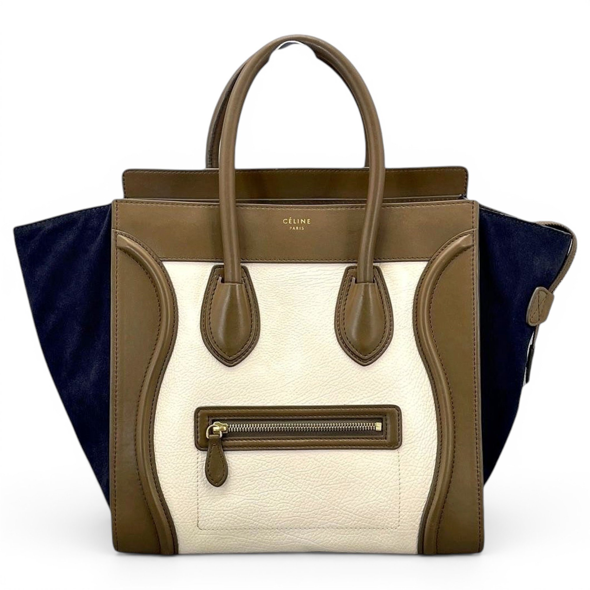 Luggage leather handbag