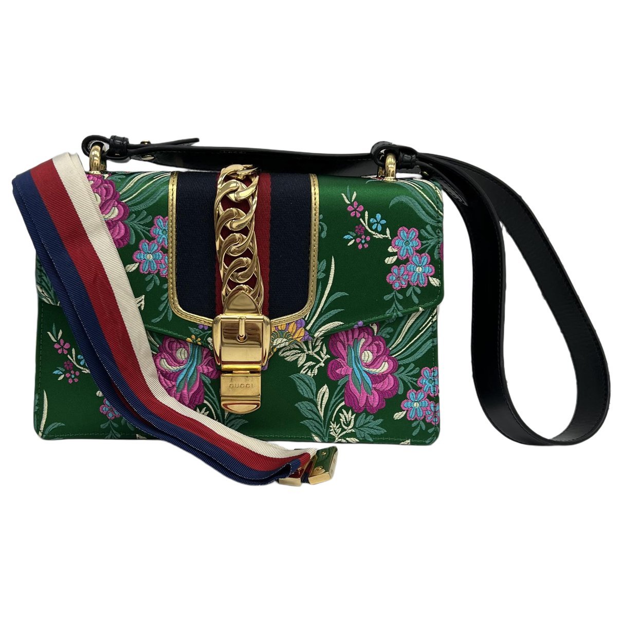 Sylvie silk handbag