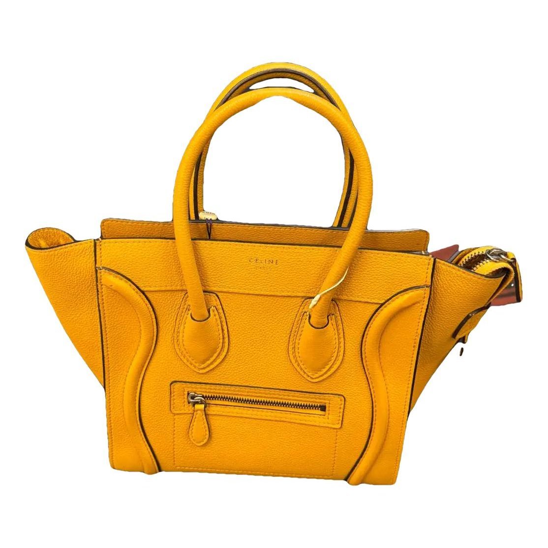 Luggage leather handbag