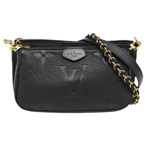 Maxi Multi Pochette Accessoires leather handbag