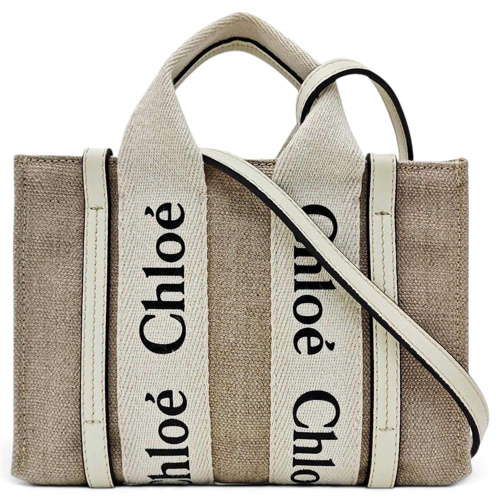 Woody cloth handbag