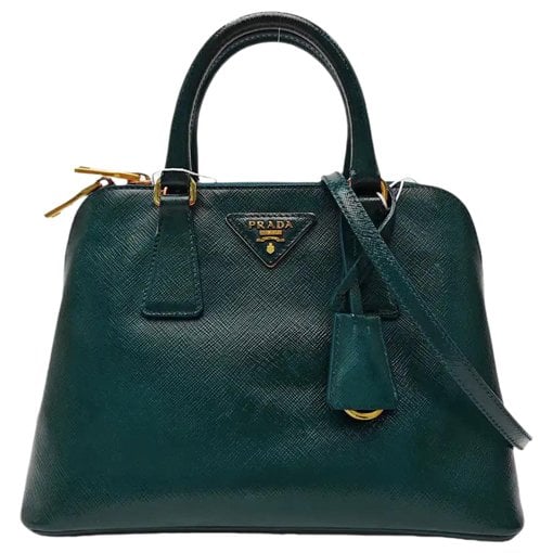 Promenade patent leather handbag
