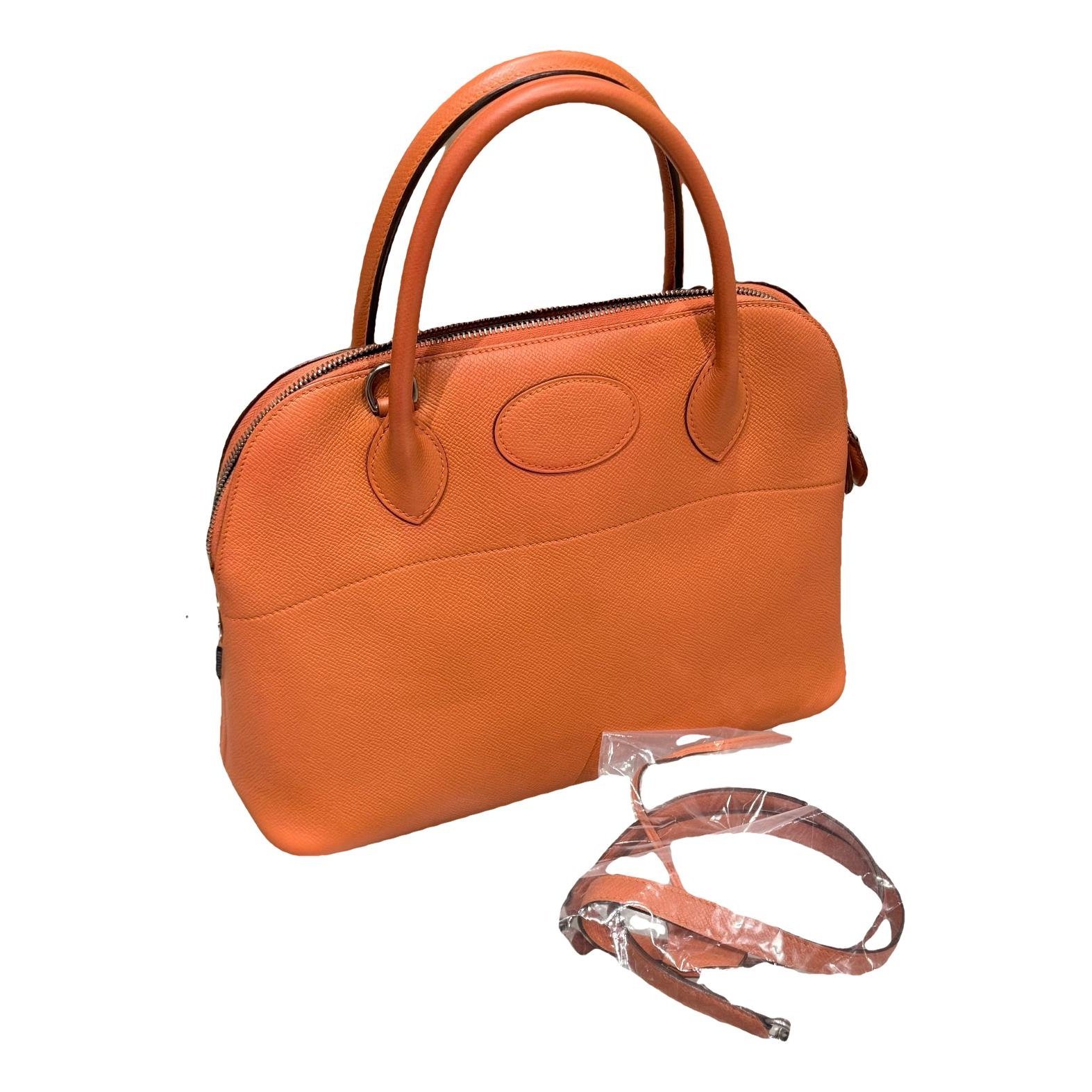 Bolide leather handbag