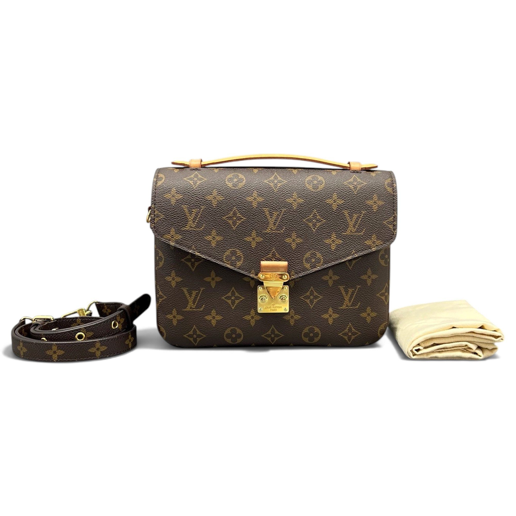 Metis leather handbag