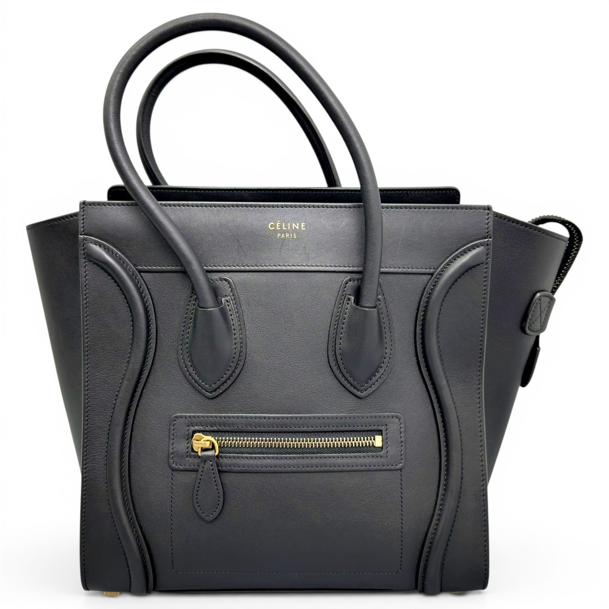 Luggage leather handbag