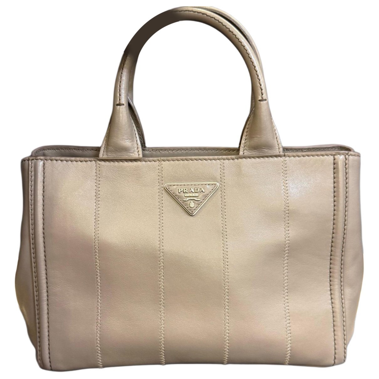 Leather tote