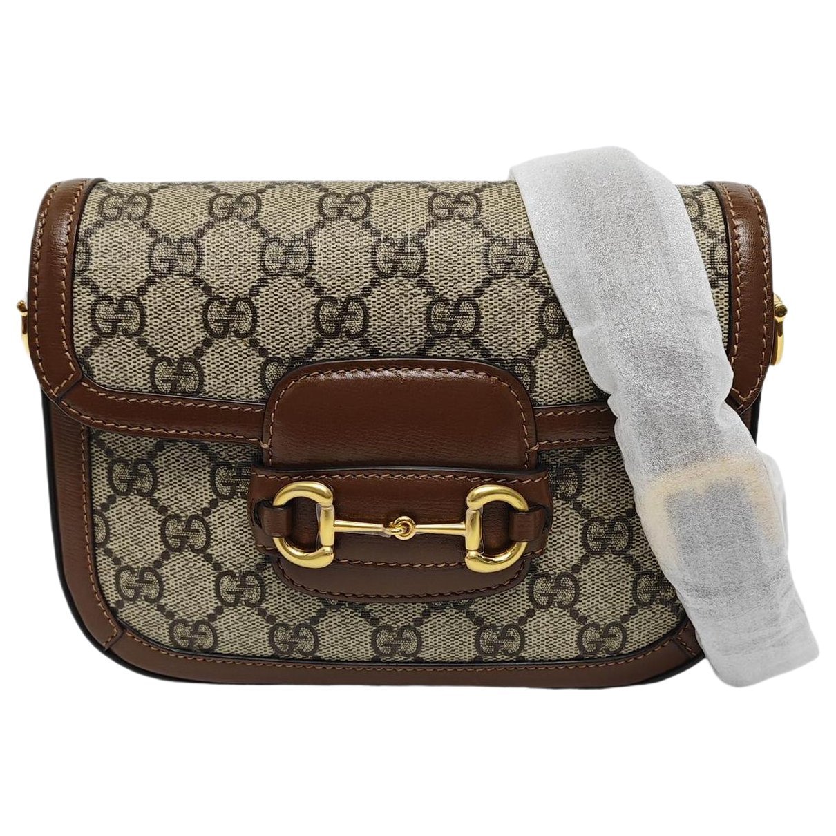 Handle Horsebit 1955 leather mini bag