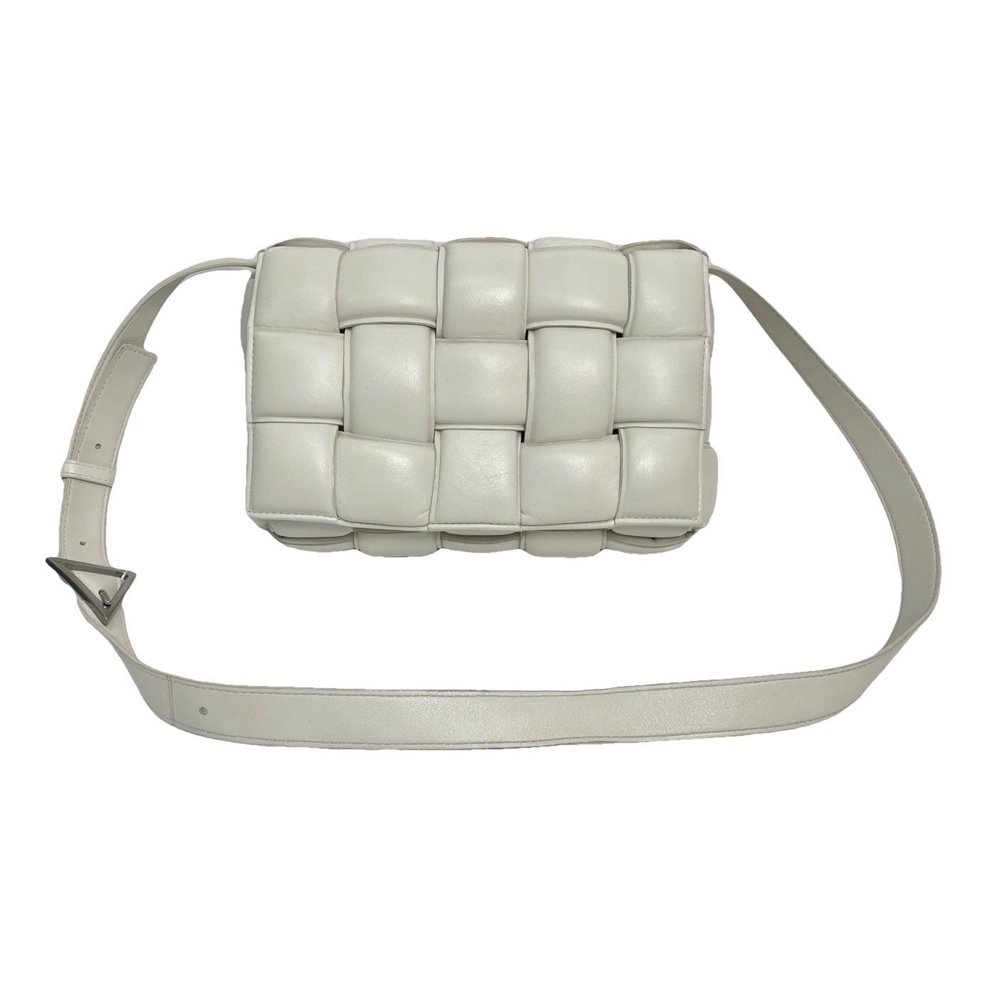Cassette Padded leather handbag