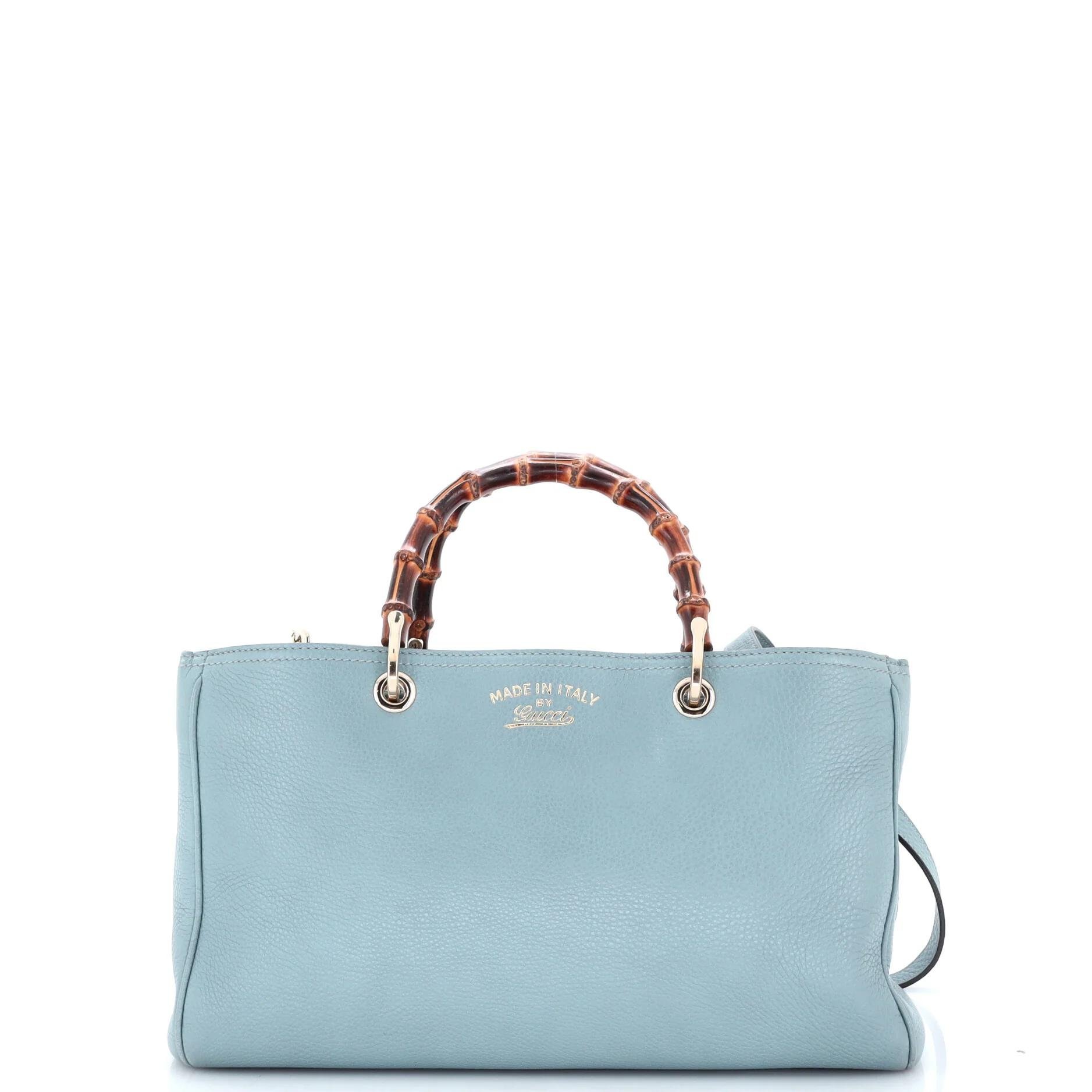 Leather tote