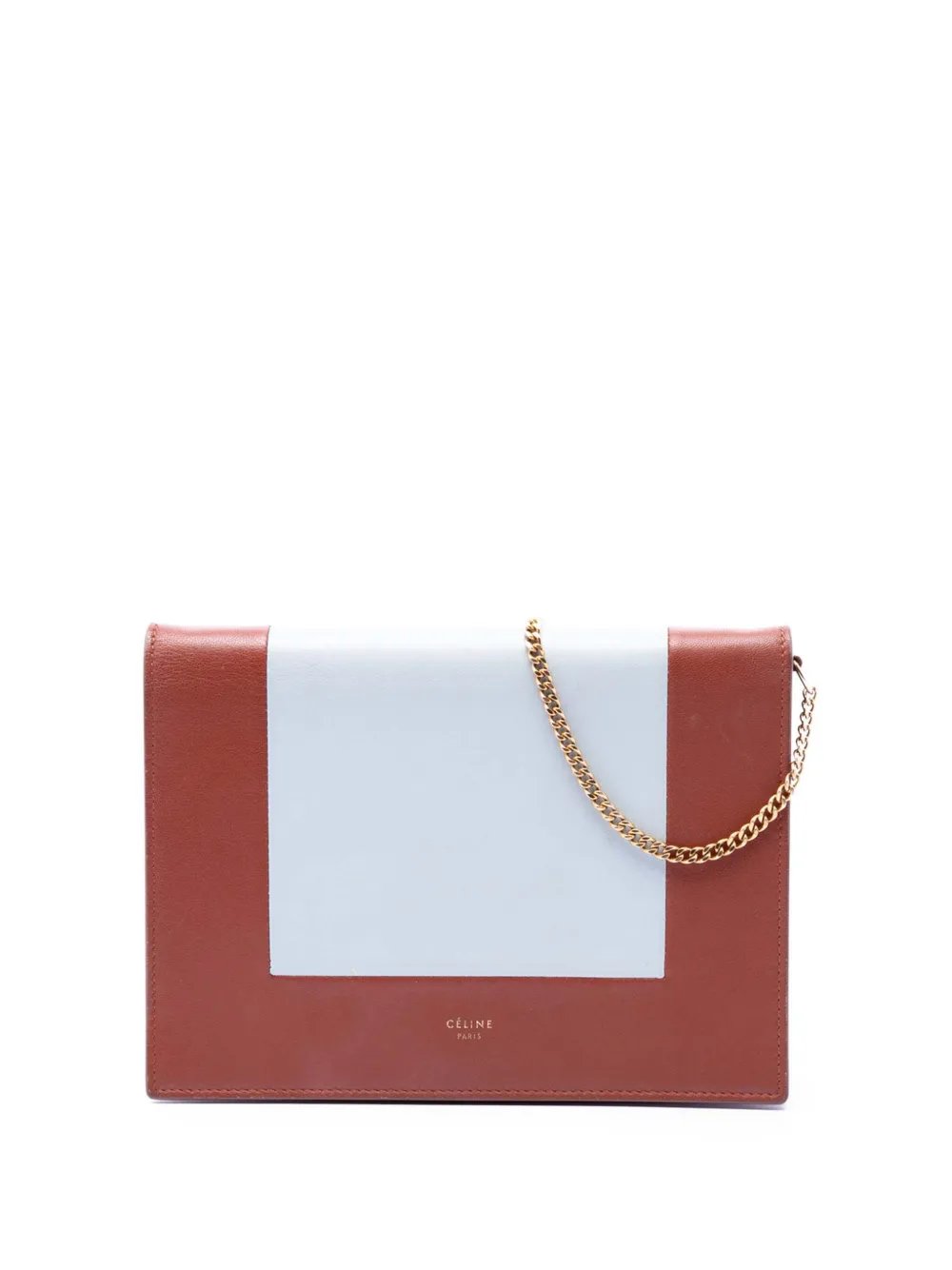 2018 Leather Frame Wallet on Chain crossbody bag