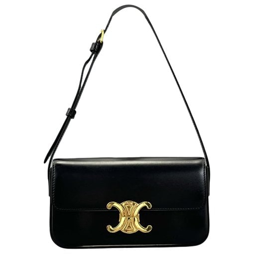 Triomphe leather handbag