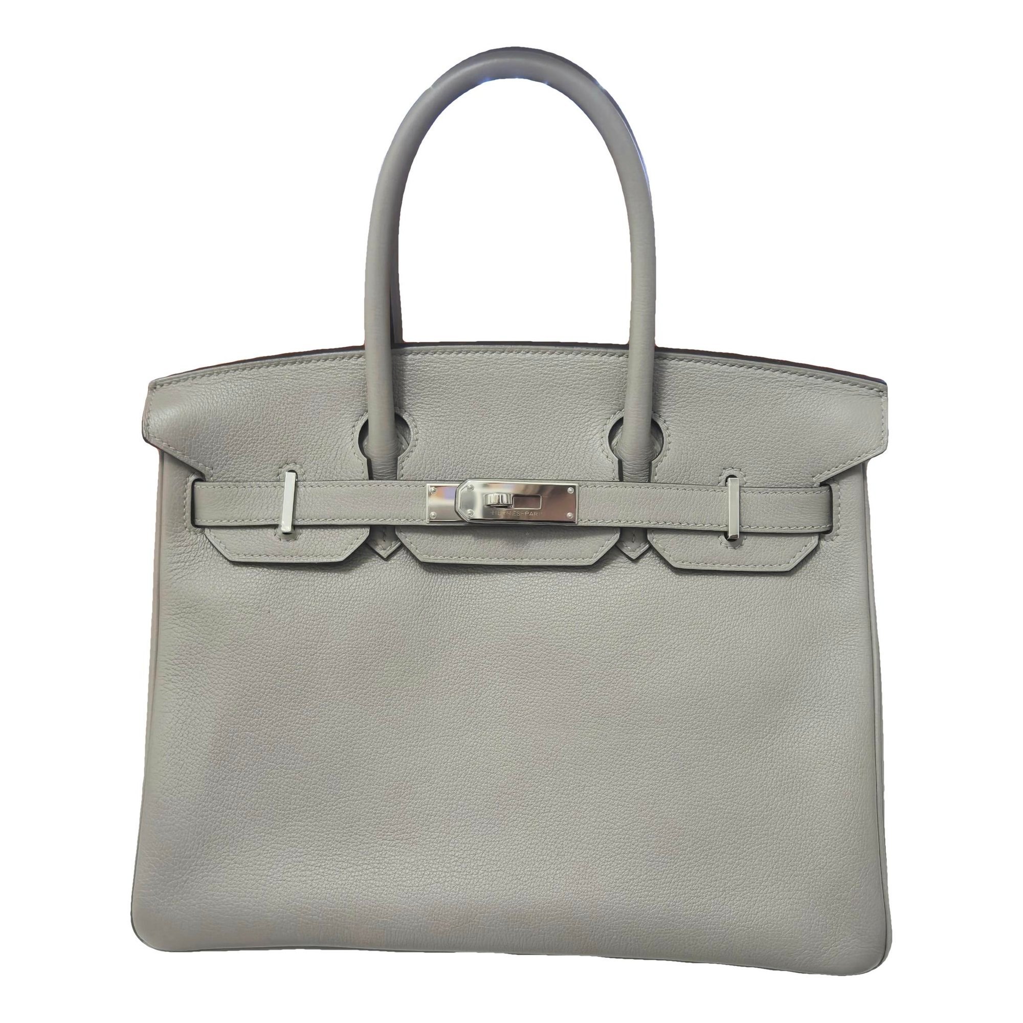 Birkin 30 leather handbag