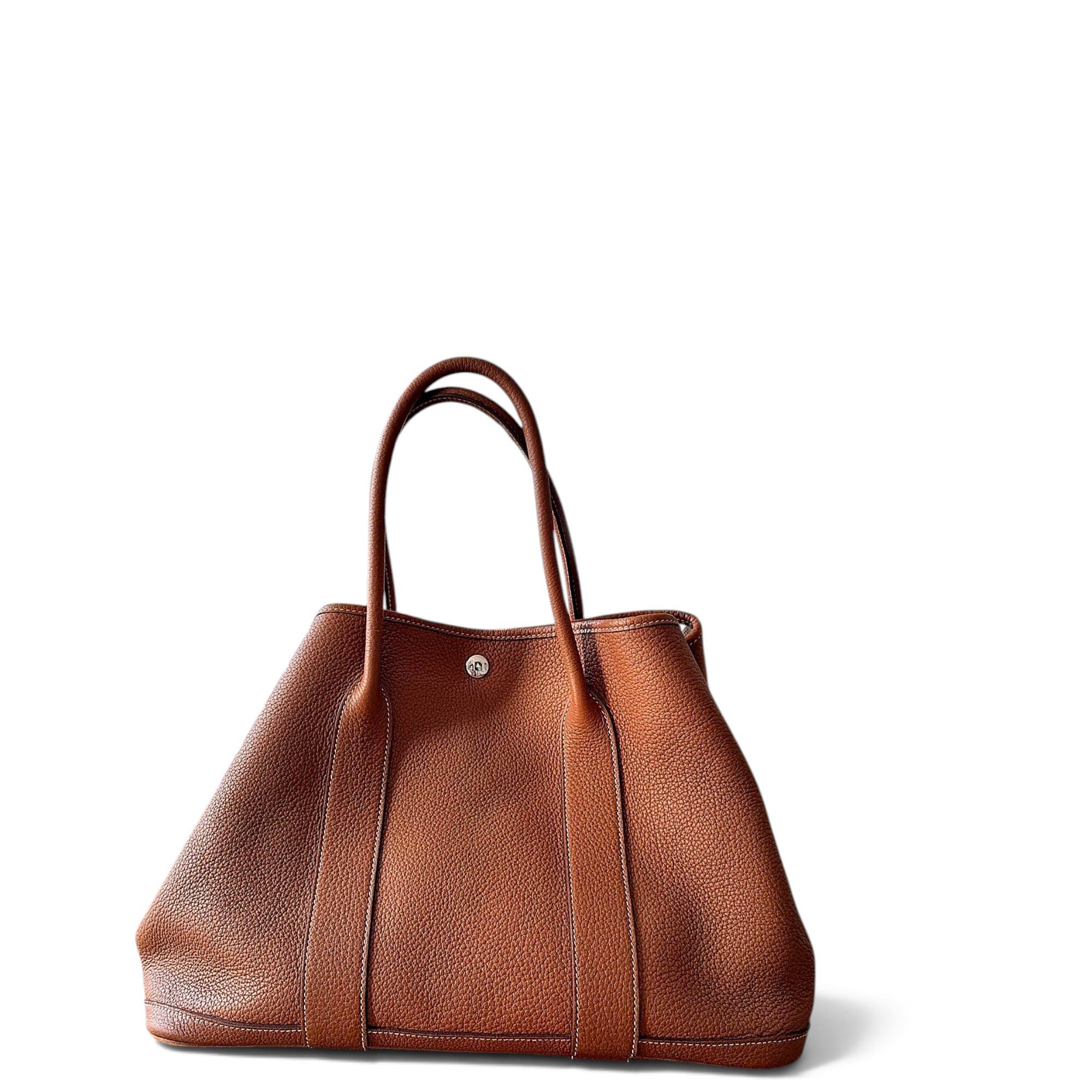 Garden Party leather tote