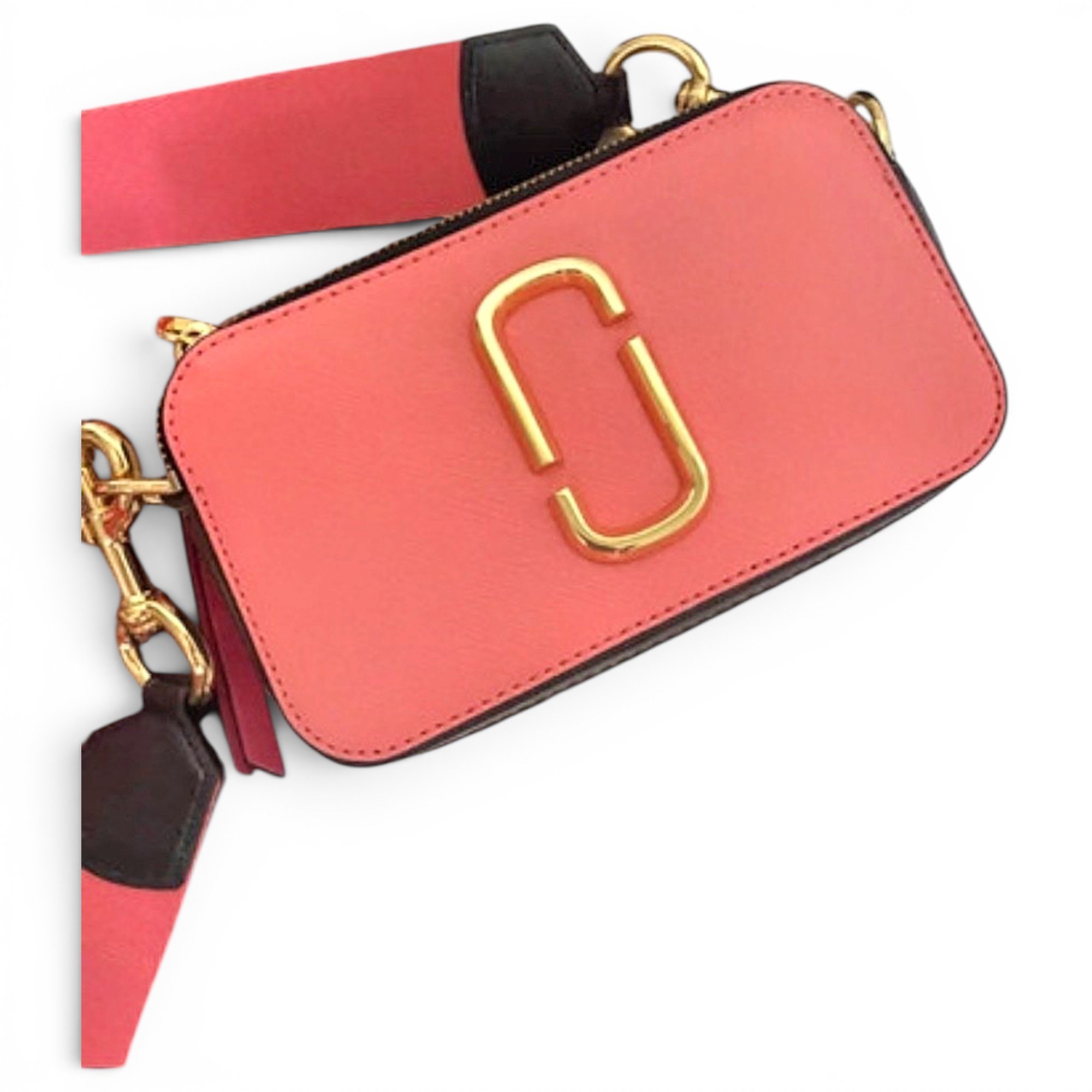 Snapshot leather crossbody bag
