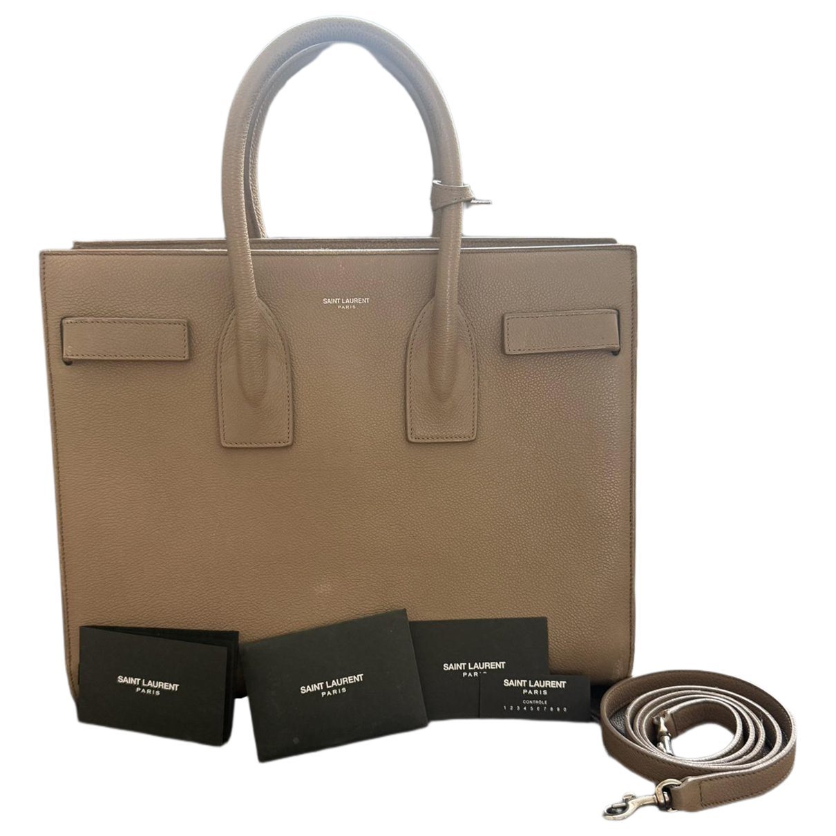 Sac de Jour leather tote