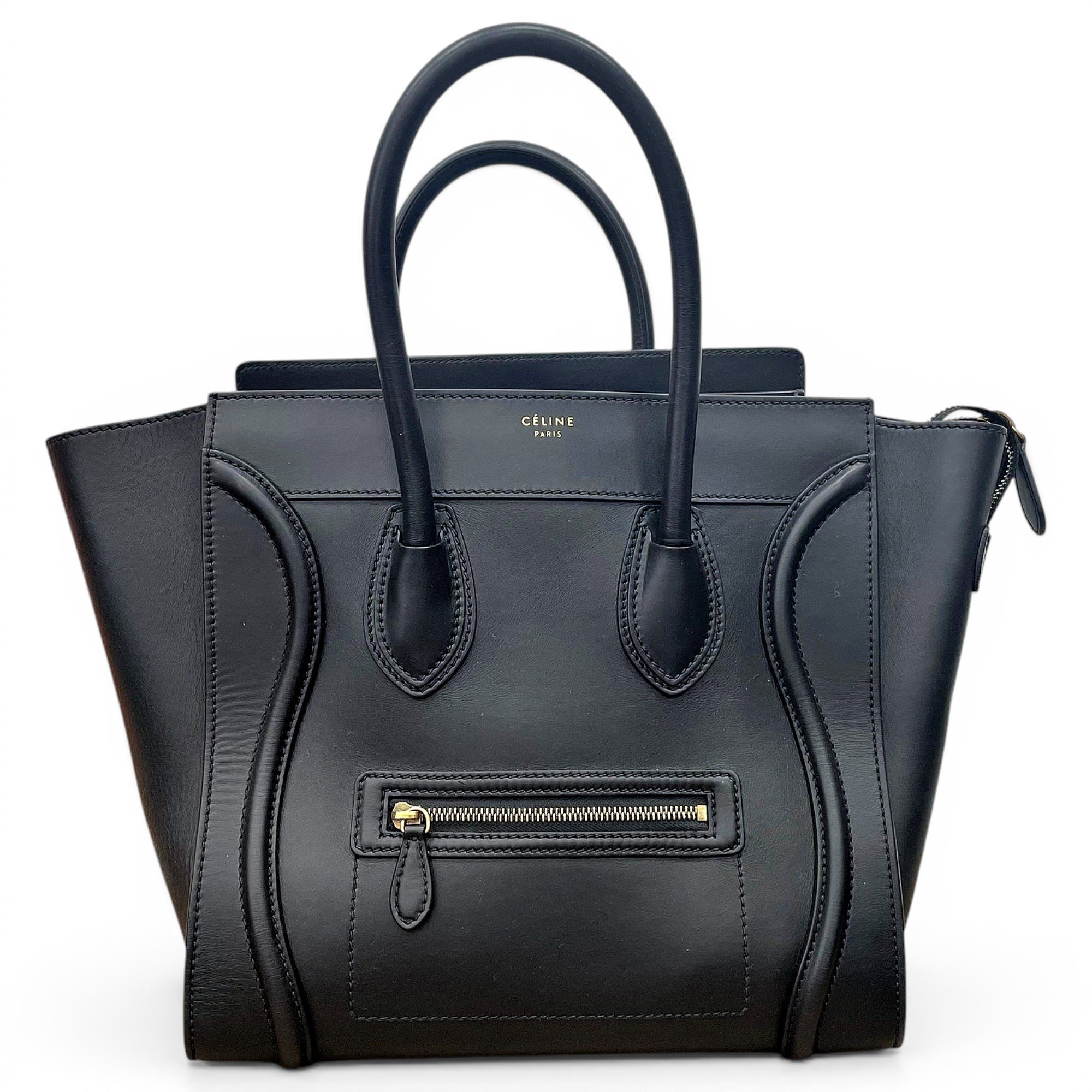 Luggage leather handbag