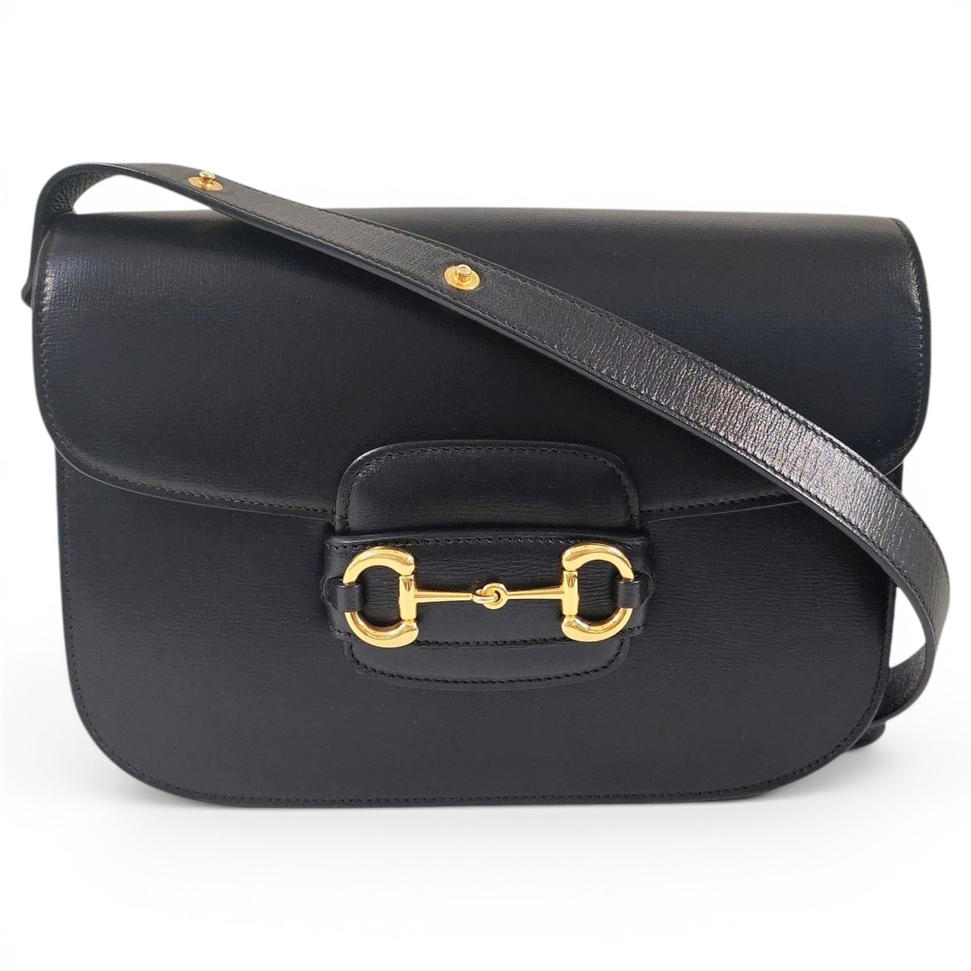 Handle Horsebit 1955 leather handbag