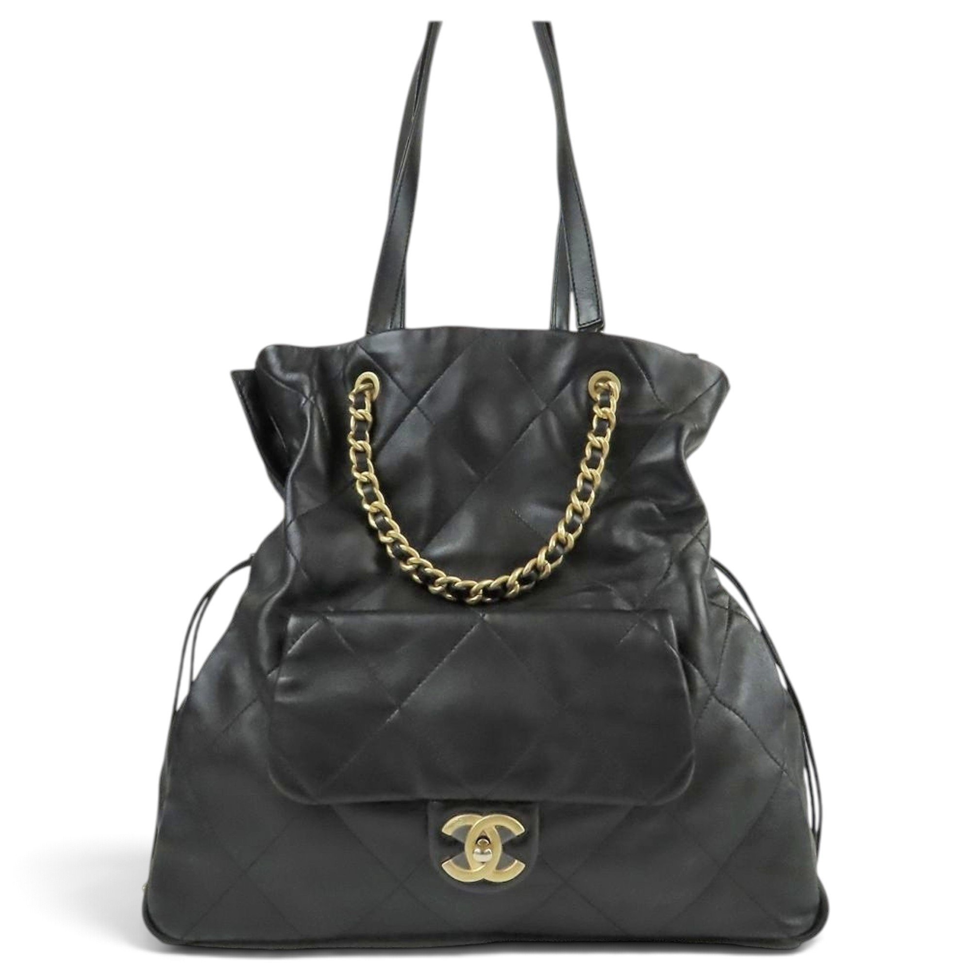 Petite Shopping Tote leather tote