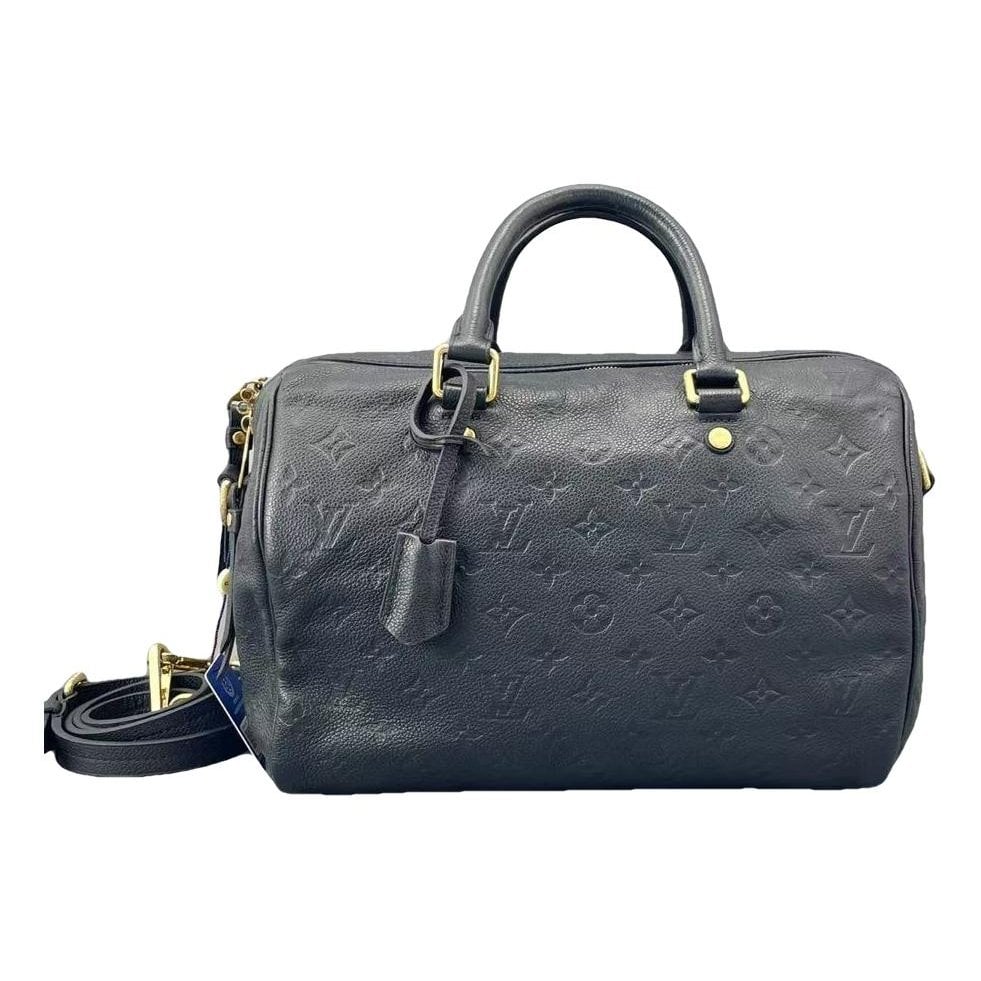 Speedy leather handbag