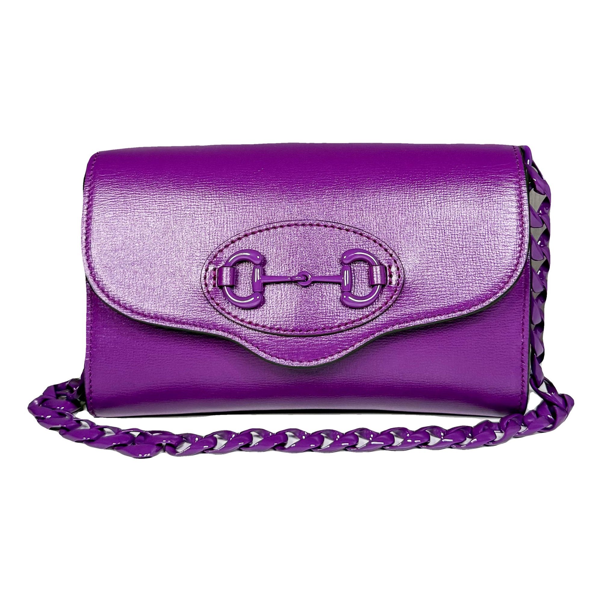 Horsebit 1955 Chain leather handbag