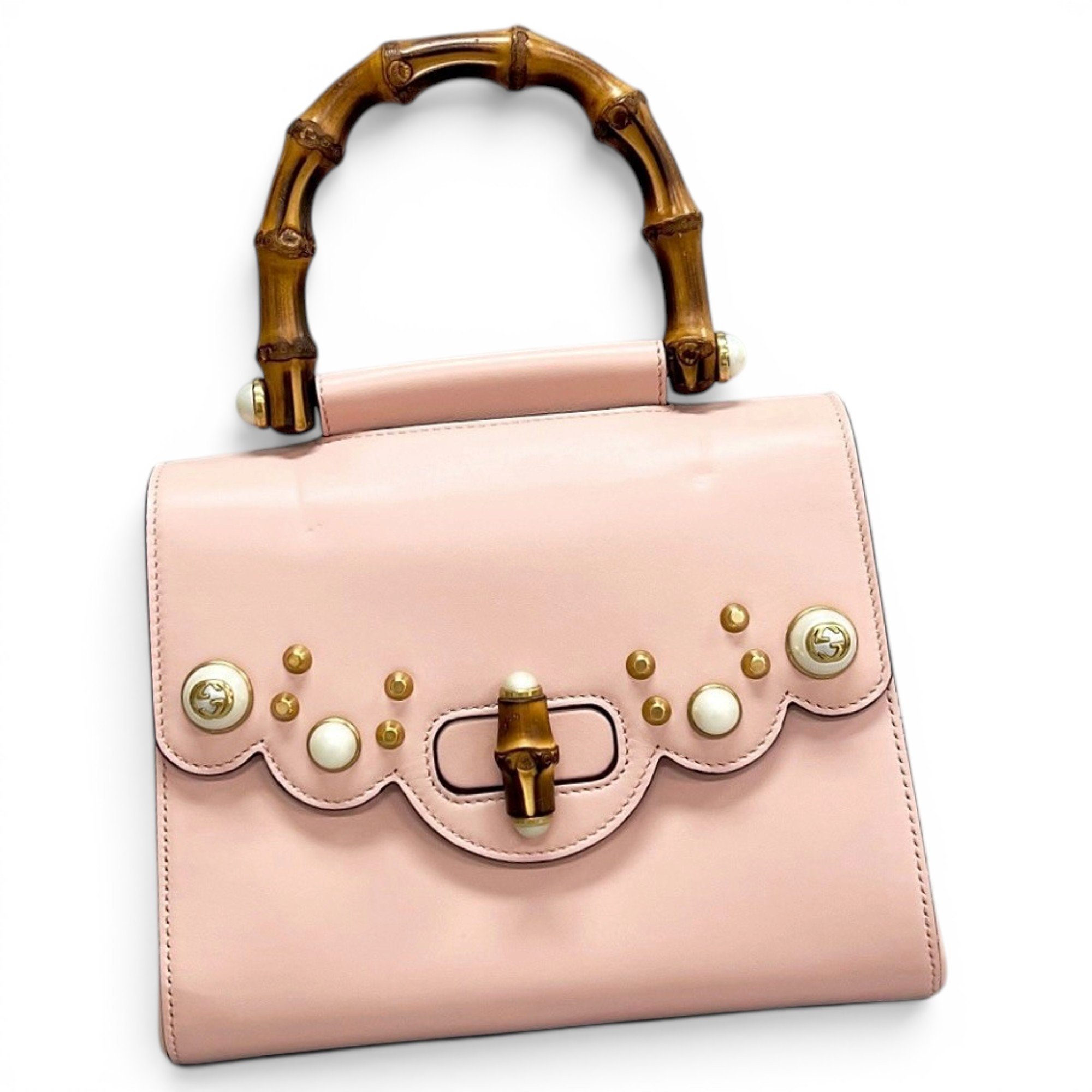 Leather handbag