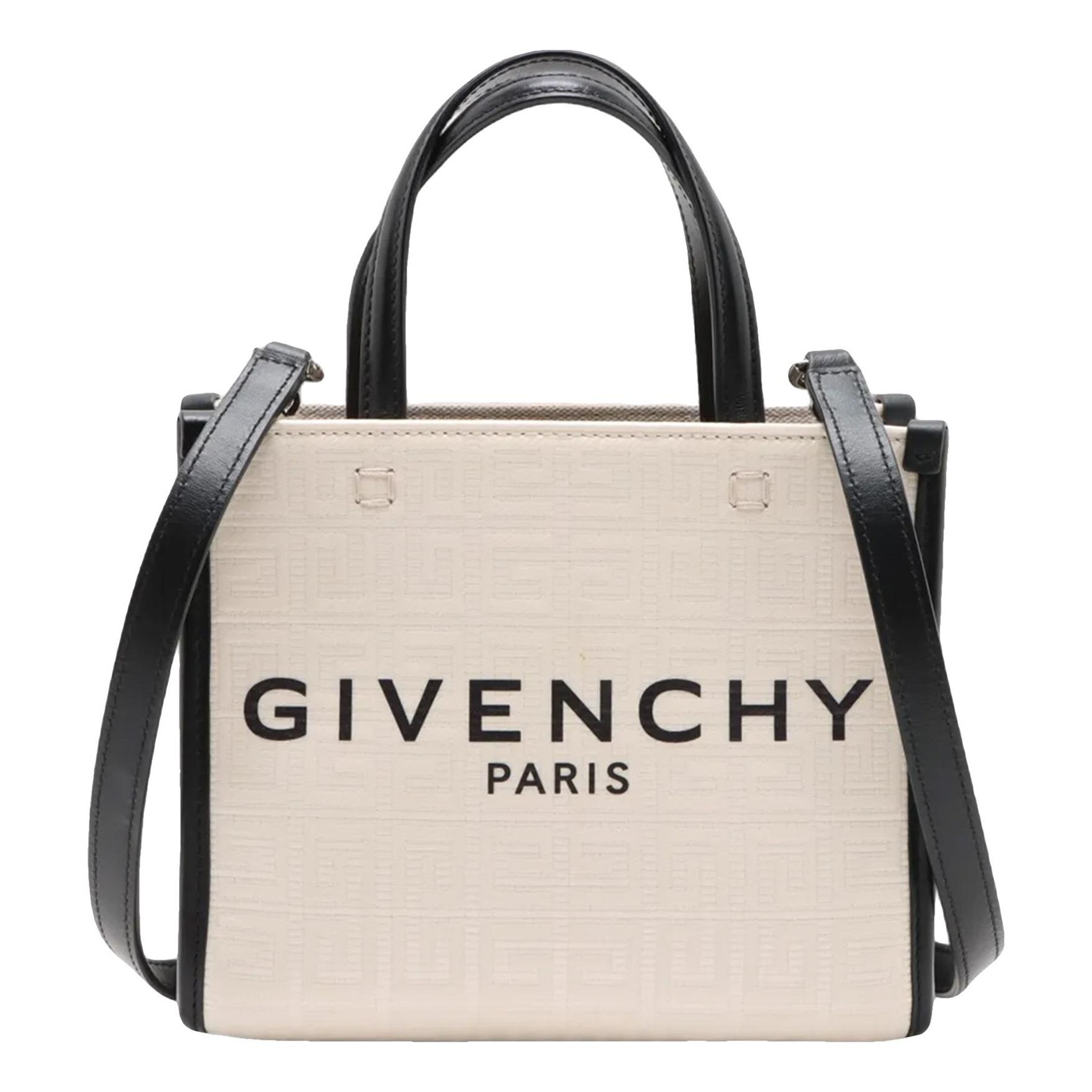 G Tote leather handbag