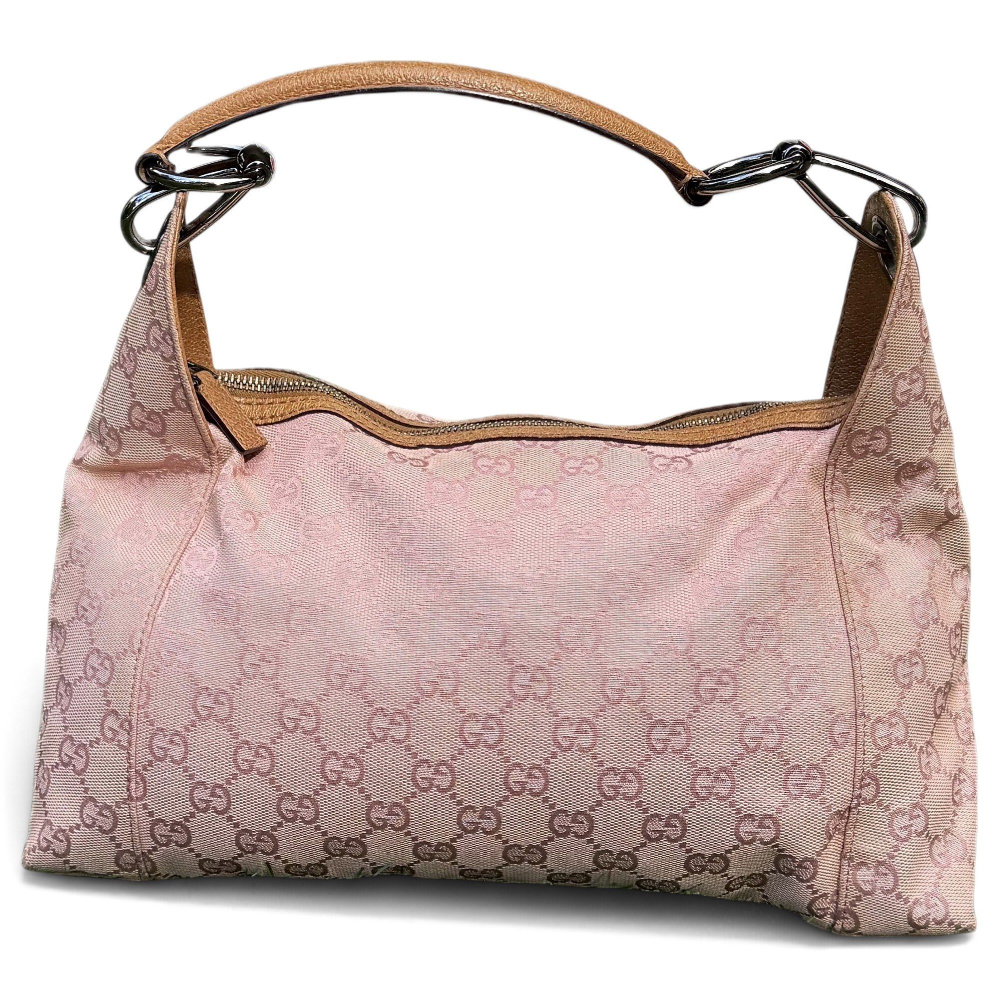 Hobo leather handbag