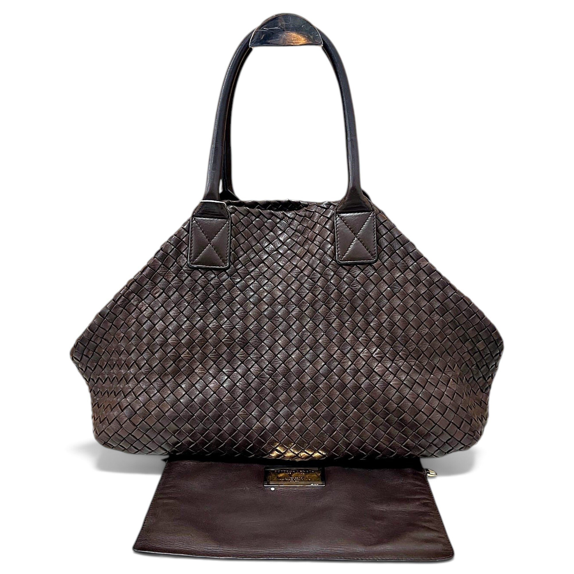 Bottega Veneta Cabat leather handbag