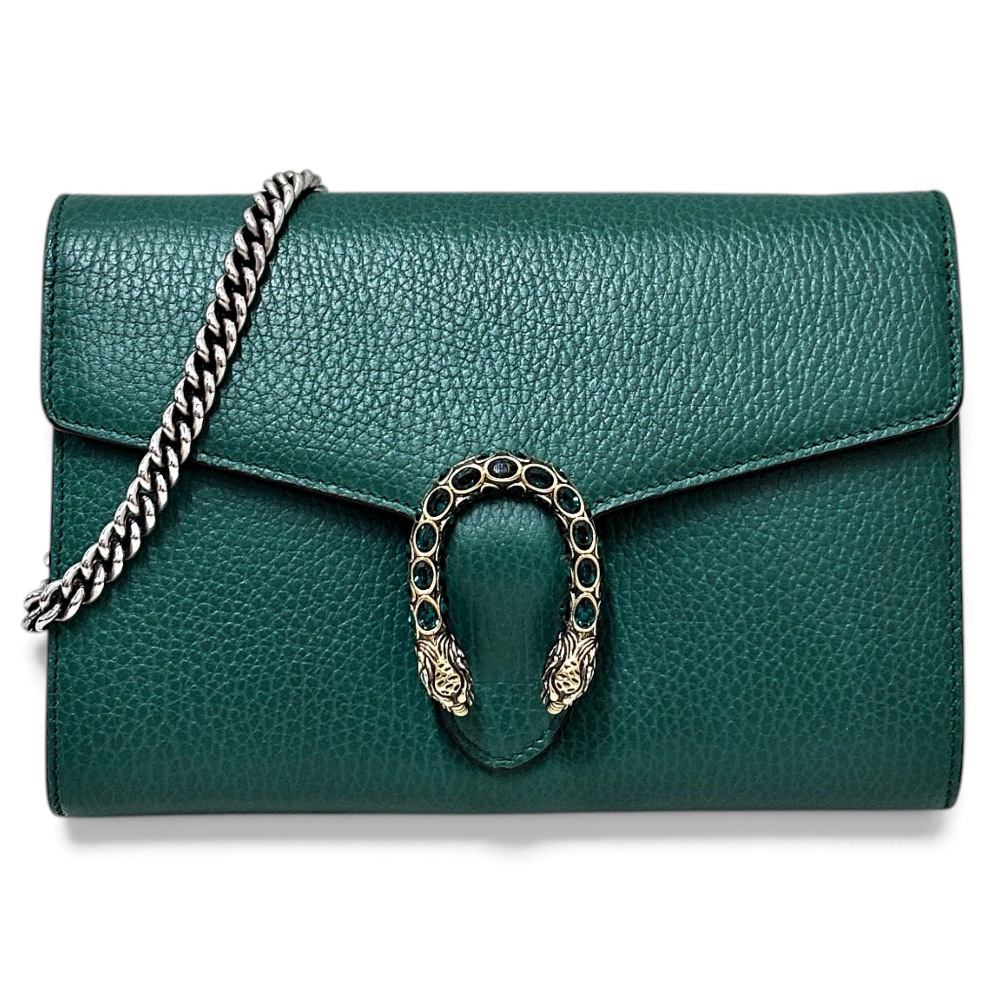 Dionysus Chain Wallet leather crossbody bag