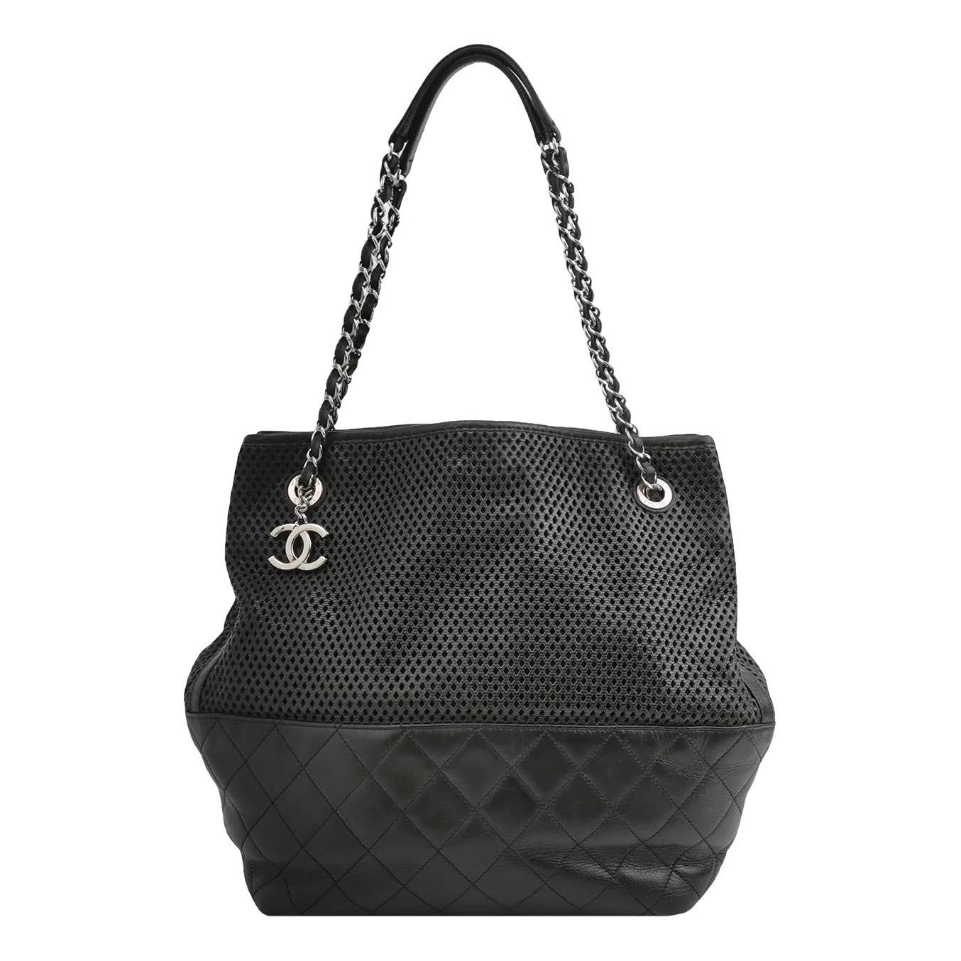 Leather tote