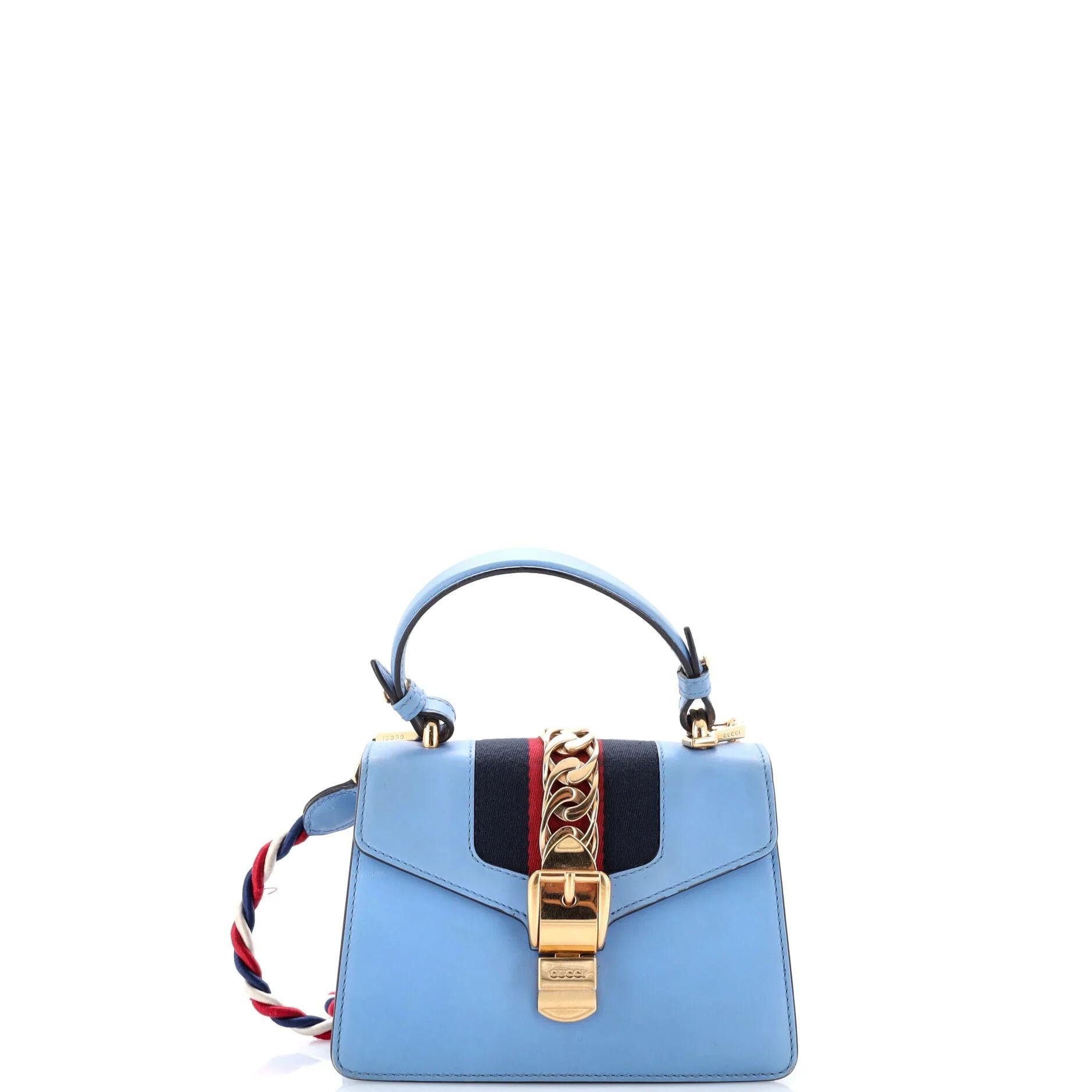 Sylvie Top Handle leather handbag