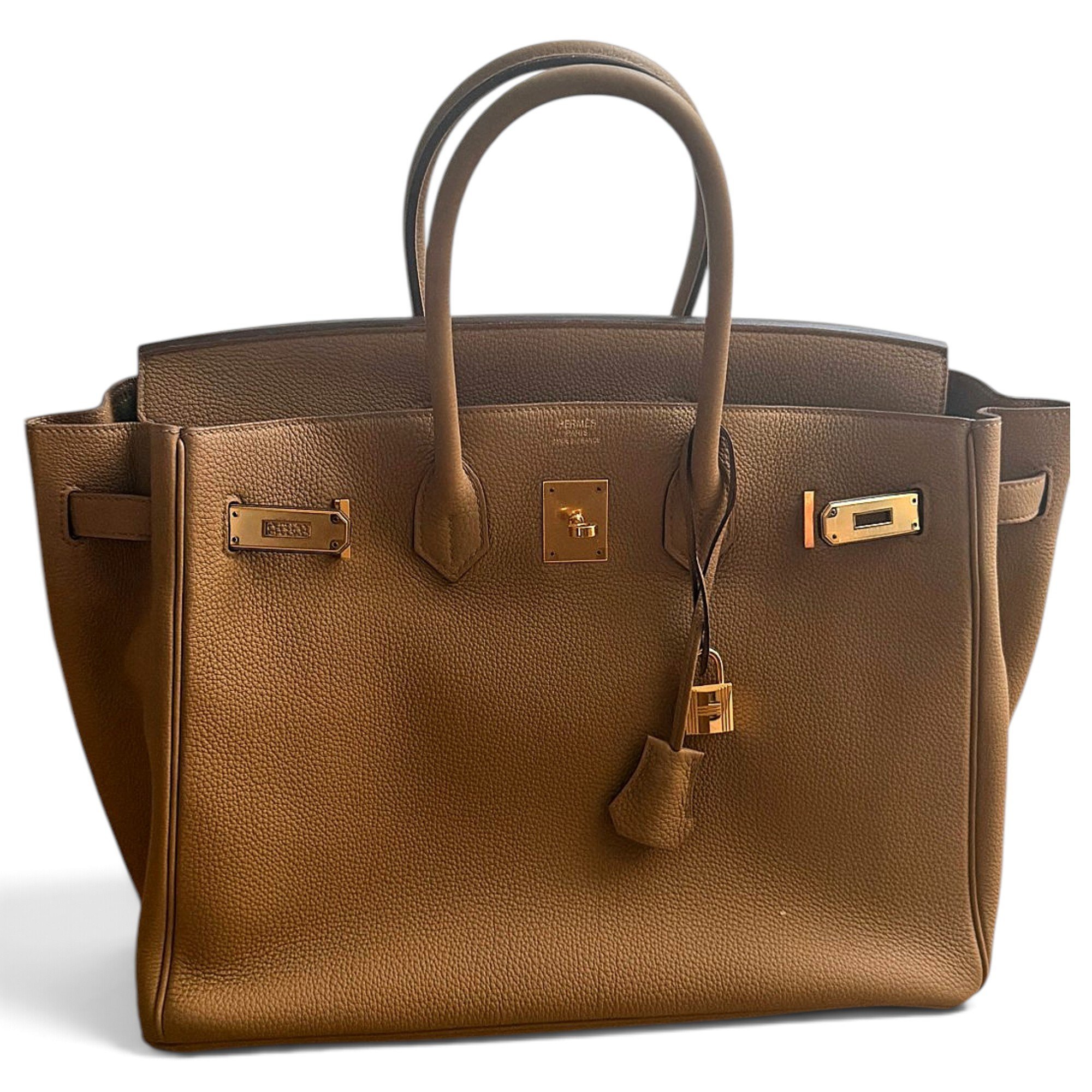 Birkin 35 leather bag